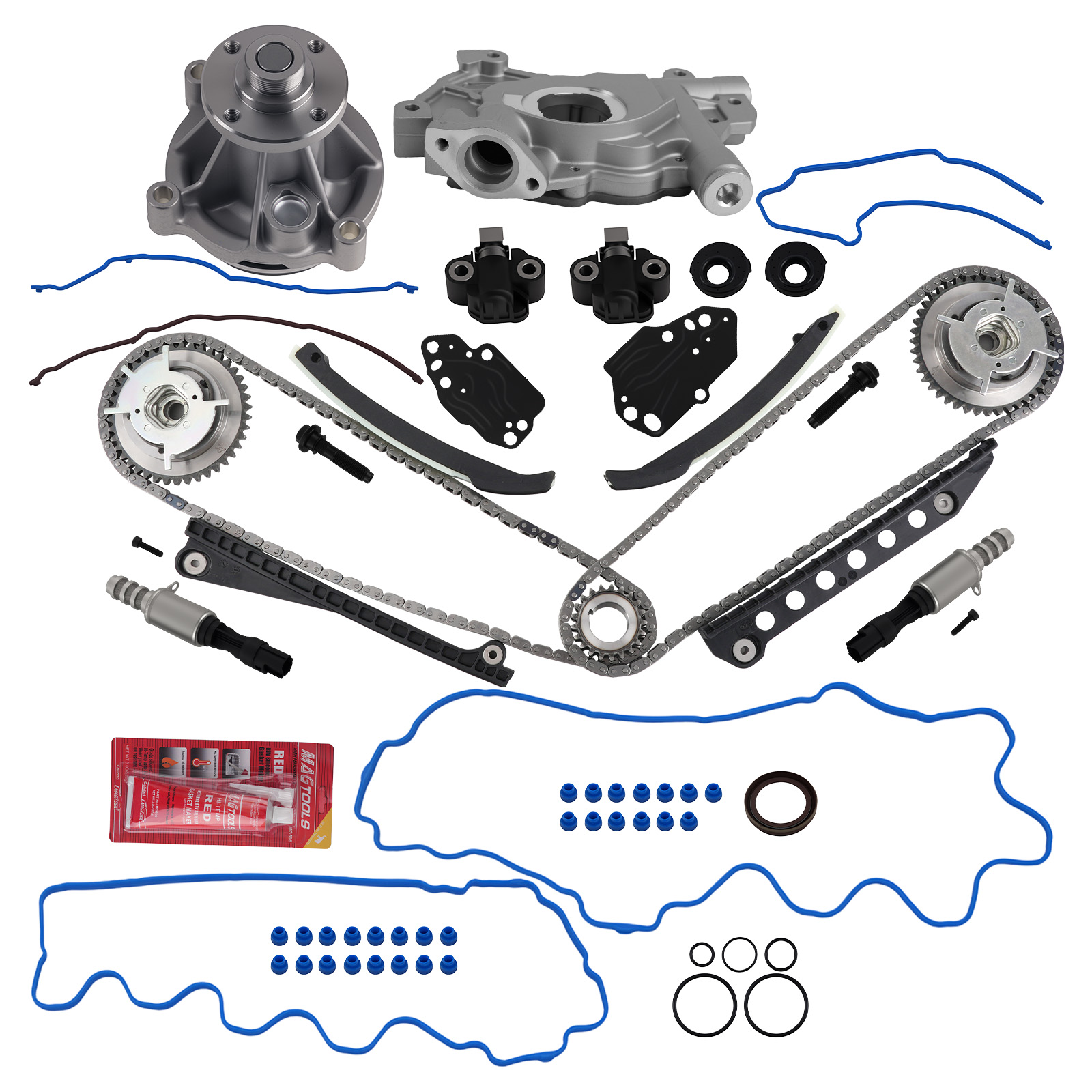 5.4L Engine Oil Pump Timing Chain Kit for Ford Expedition F150 F250 F350 04-10