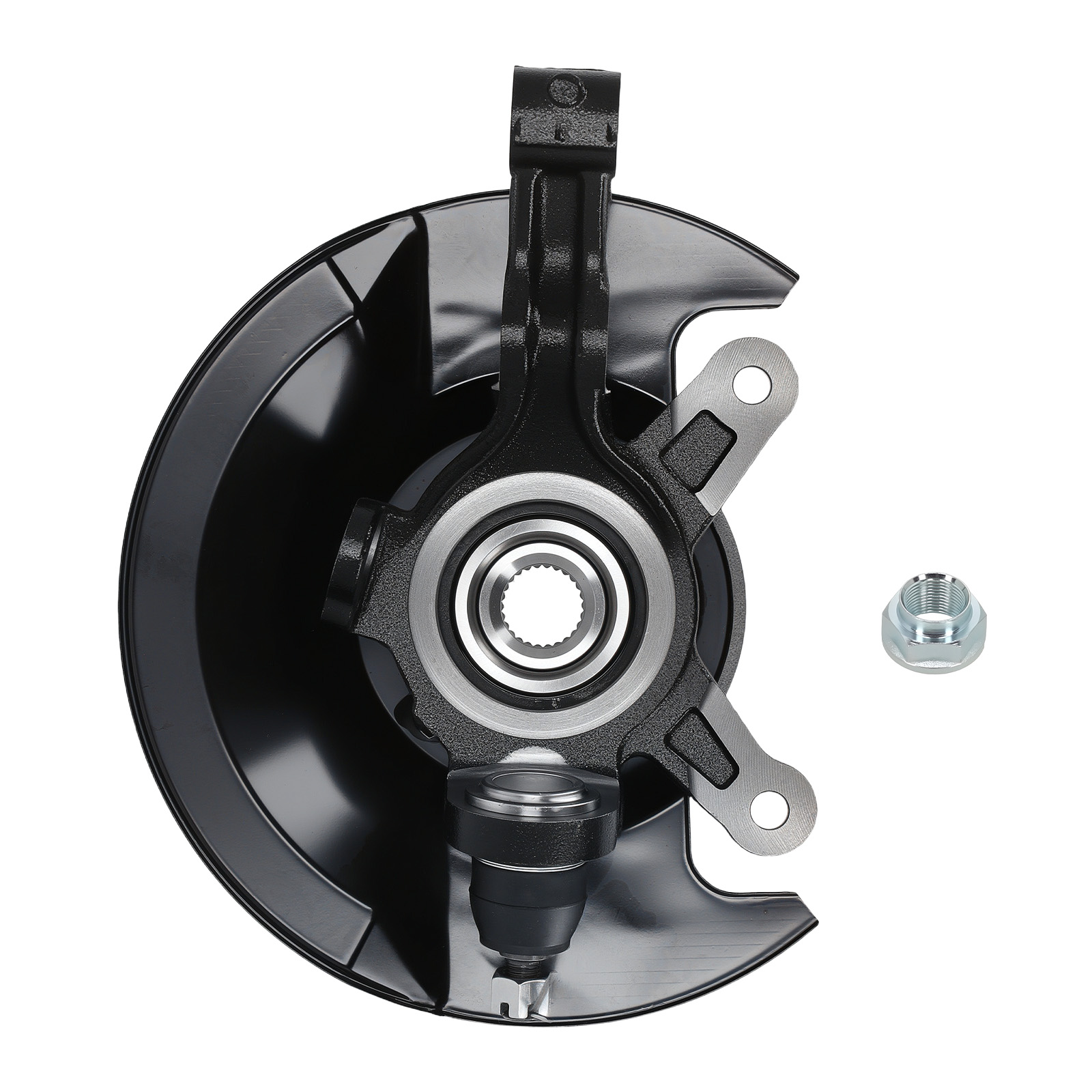 Front Passenger Steering Knuckle for Honda Civic 2001-2002 698-478 With Hub