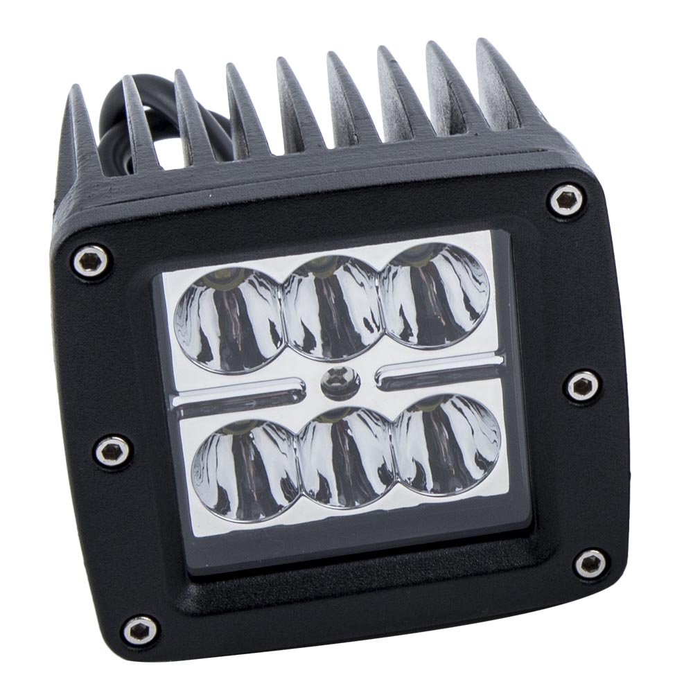 Waterproof LED Fog Light Pods For Dodge RAM 1500 2002-2008 2500 3500 6000K White