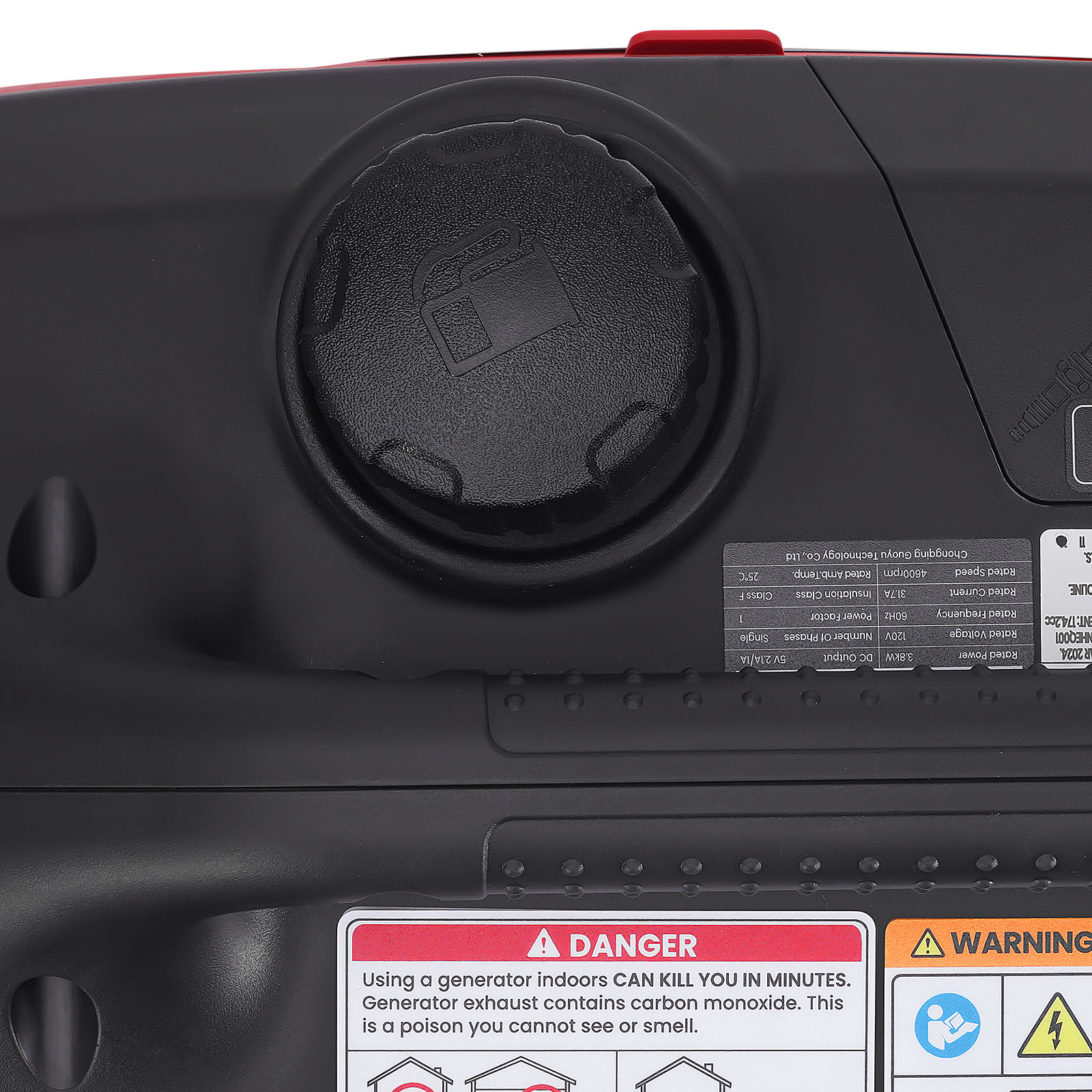 120V 4.8KW Inverter Generator Portable lightweight Gasoline Home Backup