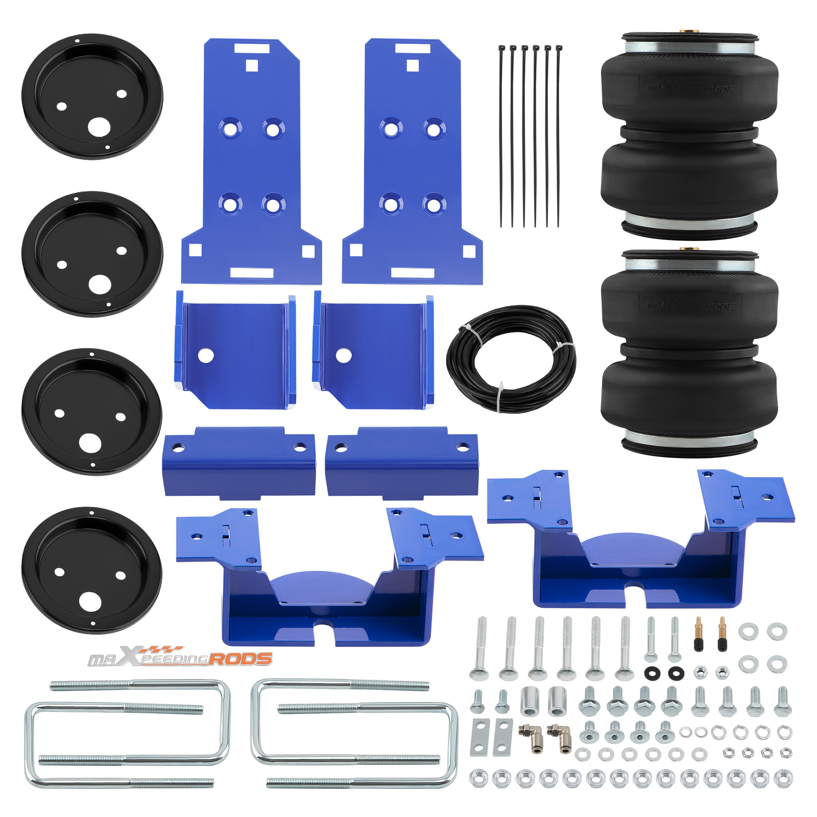 Load Air Assist Sping Bag Suspension Kit For GMC Sierra 1500 AT4 4WD 2019-2026
