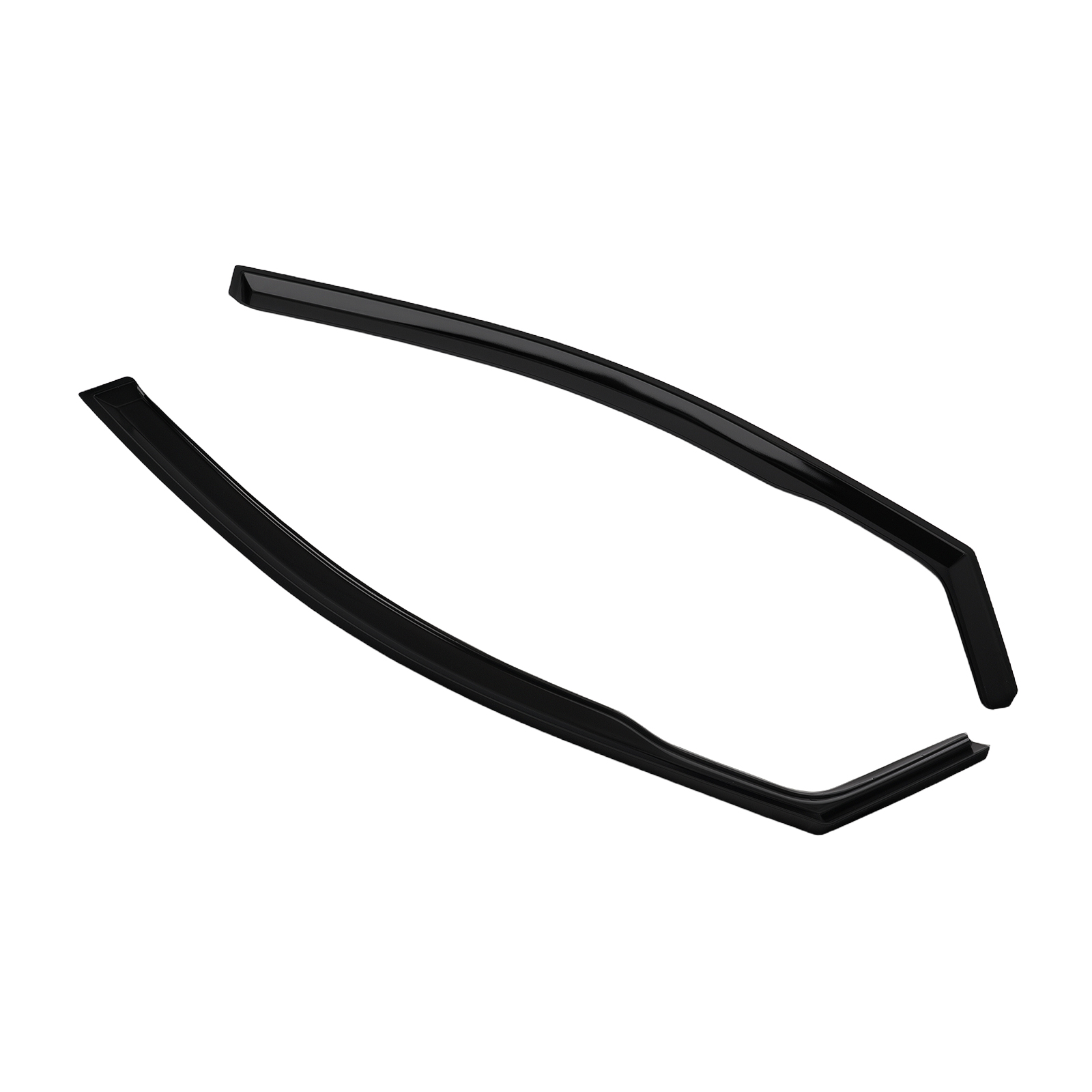Front Rear Window Visors for Peugeot 5008 2016-2024 Wind Deflectors 4Pcs Set