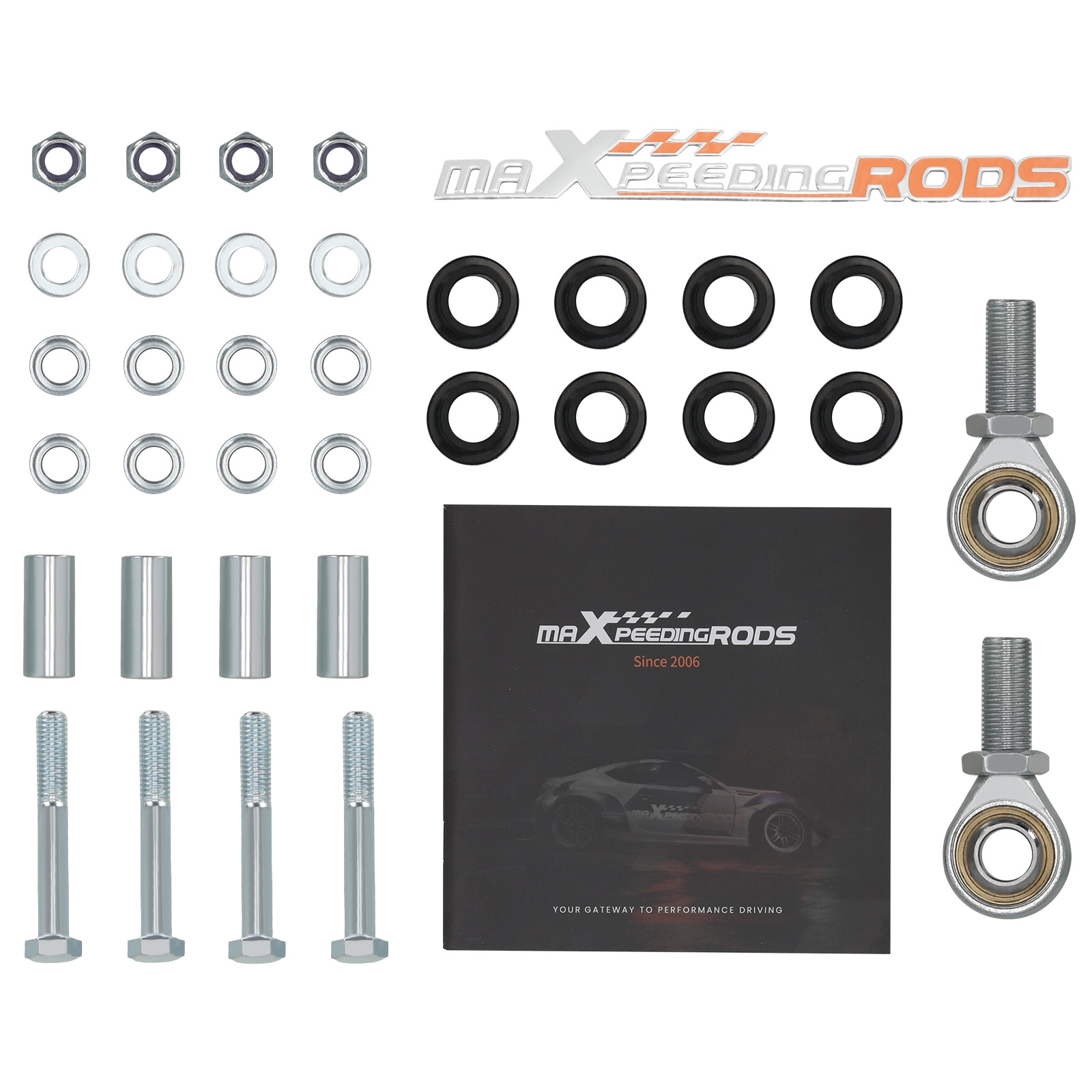 Rear Upper & Lower Radius Rods Bars for Polaris RZR 1000 XP 4 EPS 2016 for ATV