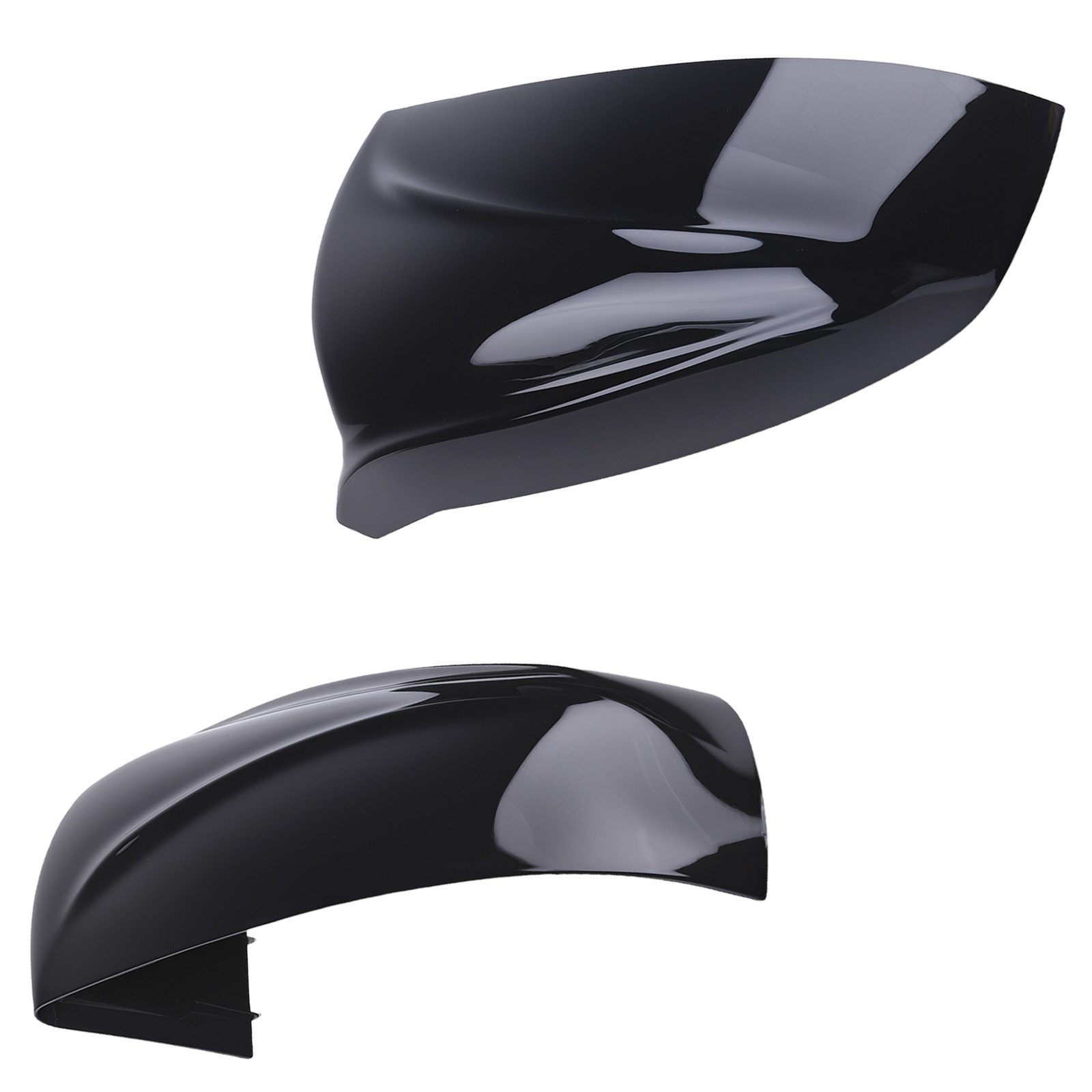 Wing Mirror Cover Caps for BMW X5 E70 X6 E71 07-13 51162182697 Black ABS 2pcs