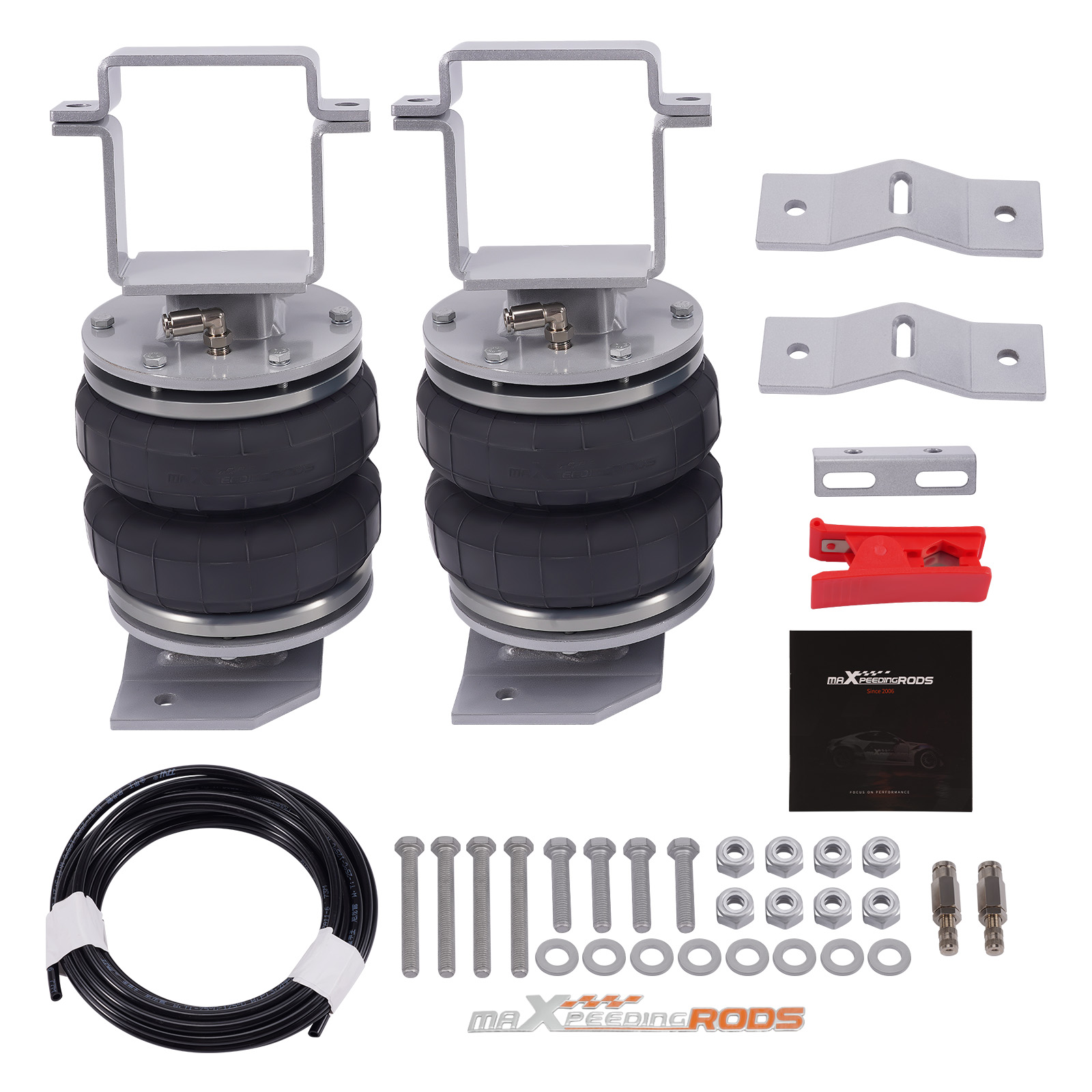 Air Assisit Spring Bag Suspension Kit For VW Volkswagon Amarok 4x4 10-22 5600lbs