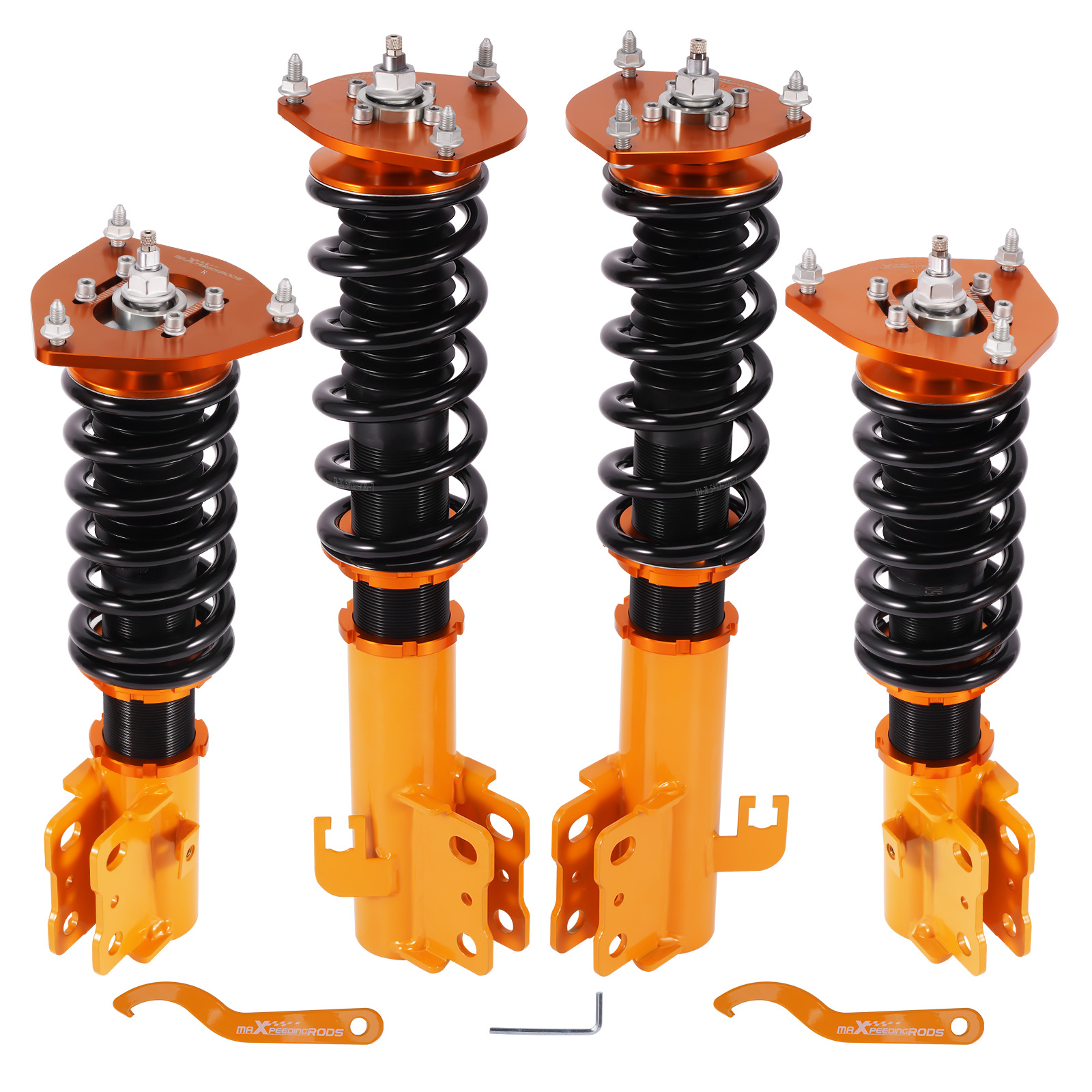 24 ways Adjustable Lowering Coilover For Subaru Forester SF 1998-2002 Twin tube