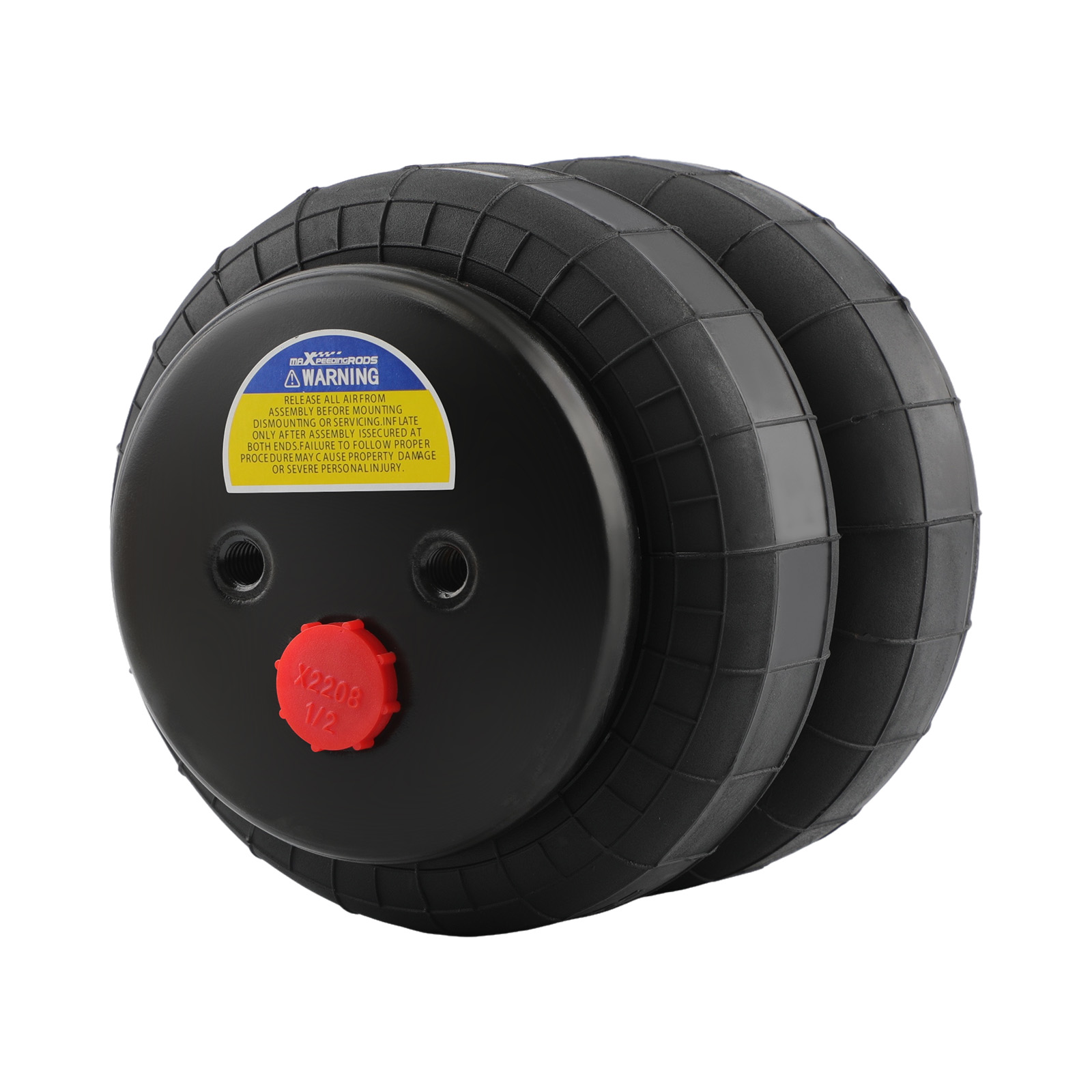 Air Spring Ride Suspension Bag Standard 2500Lb 1/2'' npt For Heavy Duty Trucks