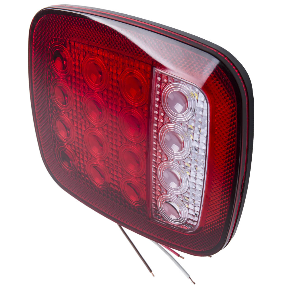 Drive+passenger Led Taillight Rear Brake Lamp Stop Reverse For Jeep Wrangler New