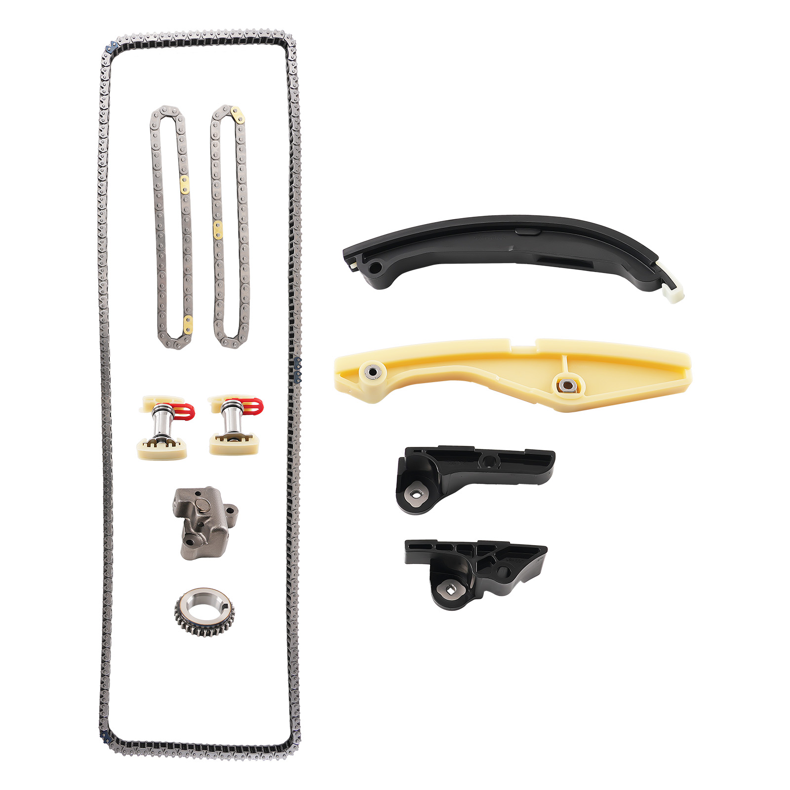 Engine Timing Chain Kit For Ford Edge F150 Mustang Flex Taurus Explorer 3.5 3.7L