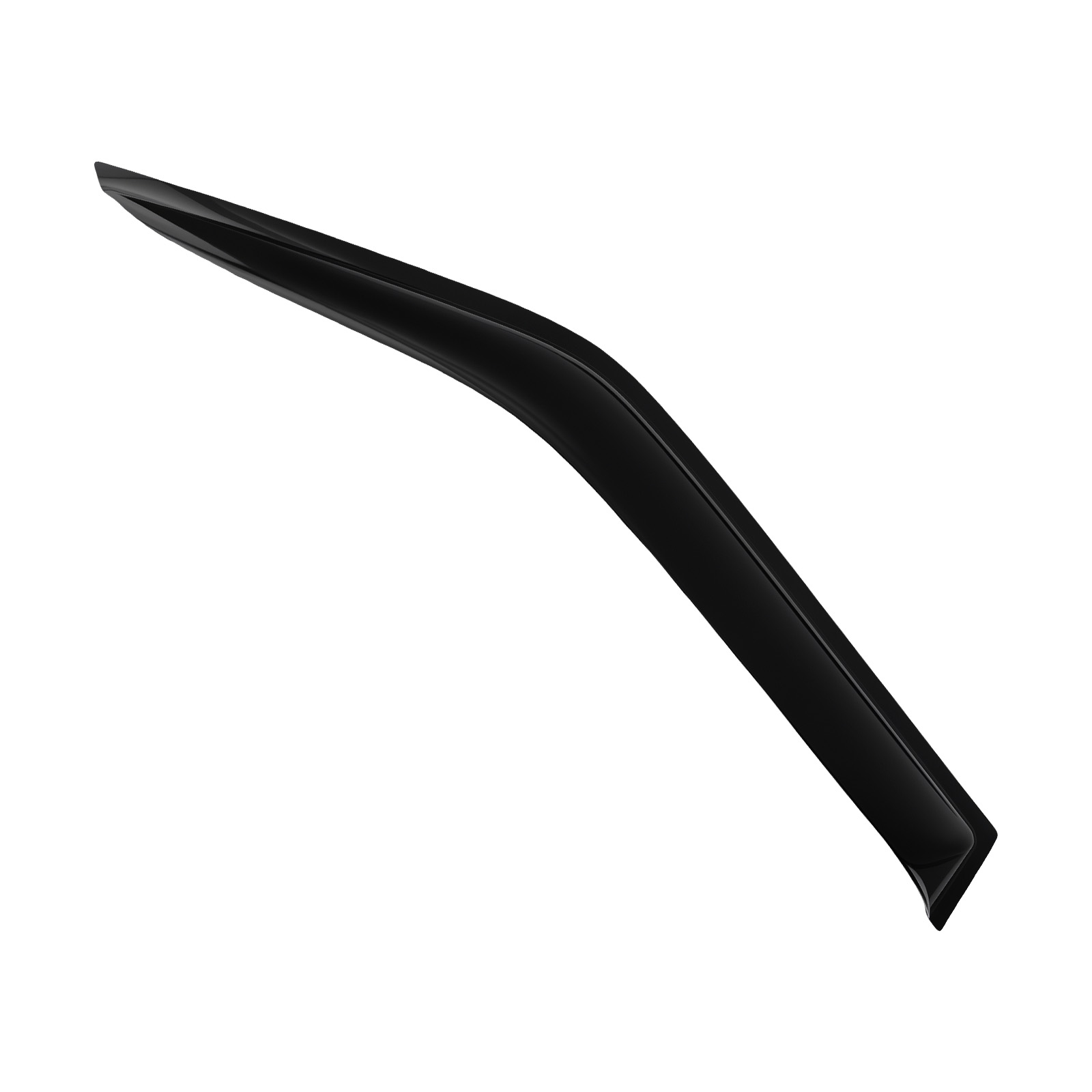 Acrylic Window Weather Shields for Toyota Hiace 1990-2005 2Pcs Black
