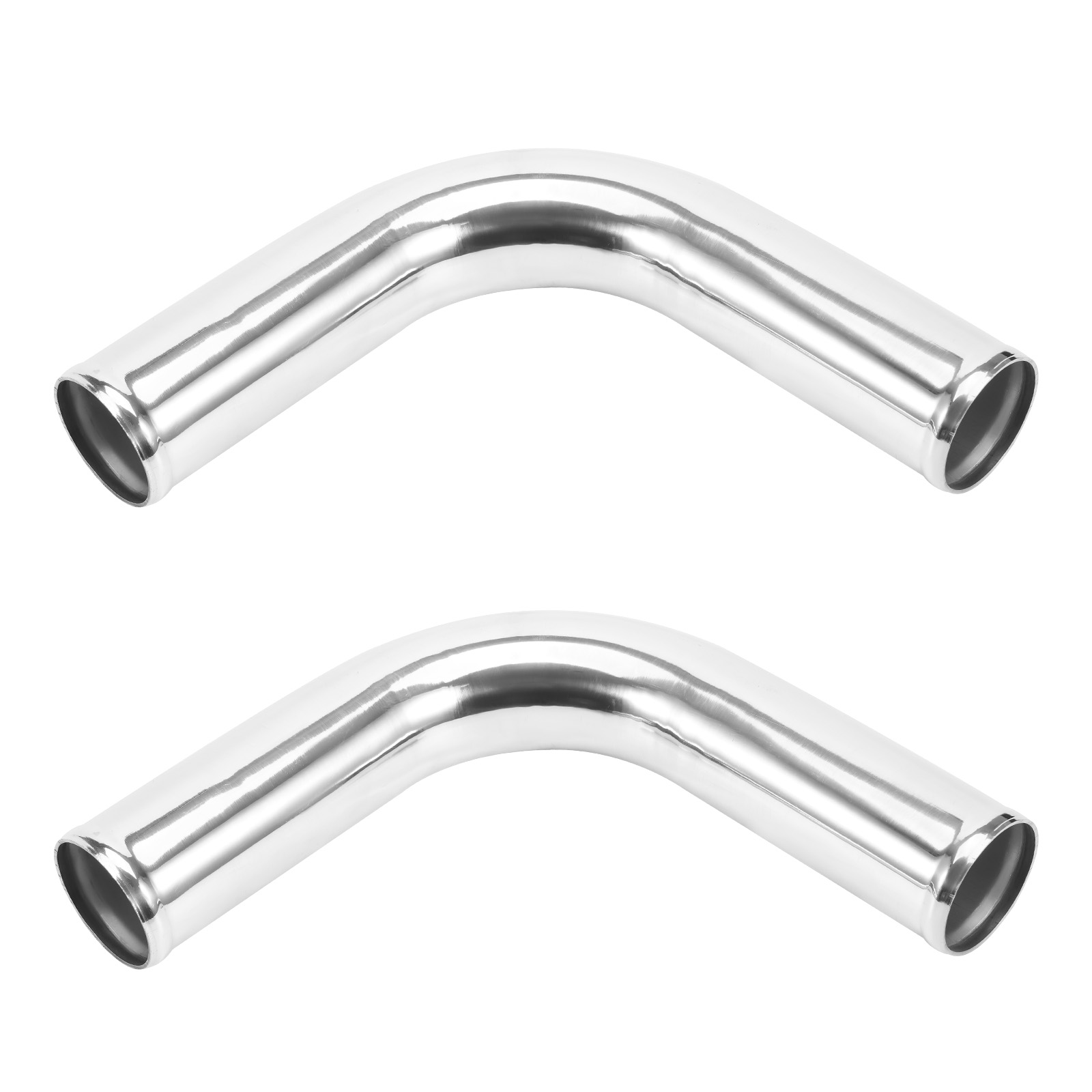 Aluminum 2.5inch 64mm Turbo Intercooler Piping Kit Pipe Hose with Clamps New