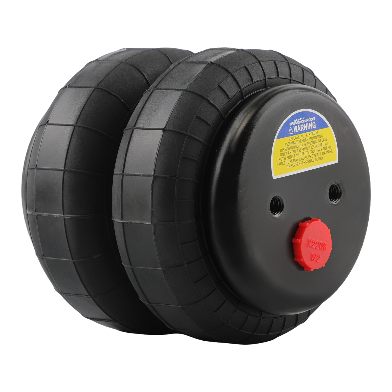 Air Spring Ride Suspension Bag Standard 2500Lb 1/2'' npt For Heavy Duty Trucks