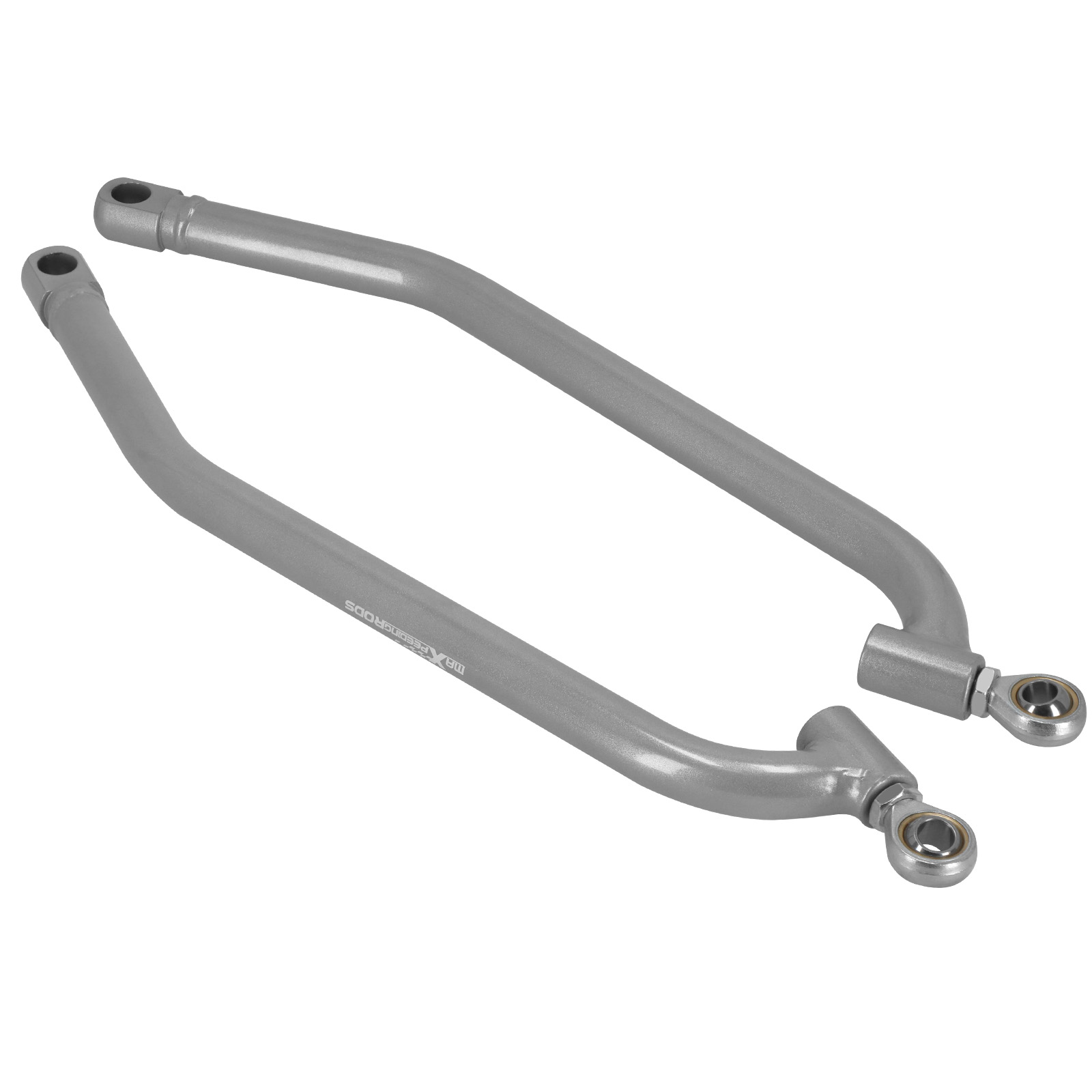 Rear Upper & Lower Radius Rods Bars for Polaris RZR 1000 XP 2014-2017 ATV Silver