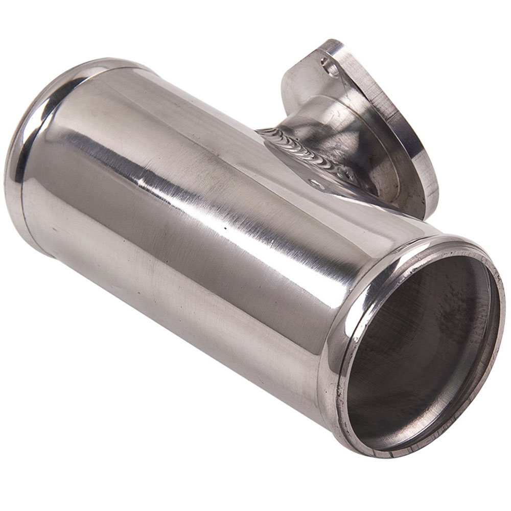 4PCS Universal GT45 Turbocharger Kit + Oil Feed & Return Line + BOV