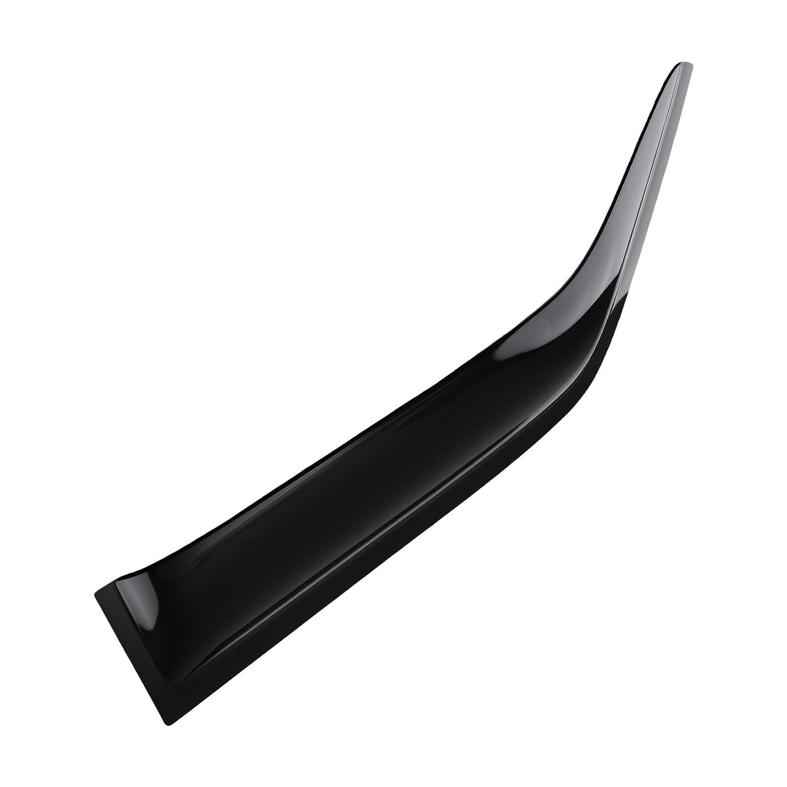 Acrylic Window Weather Shields for Toyota Hiace 1990-2005 2Pcs Black