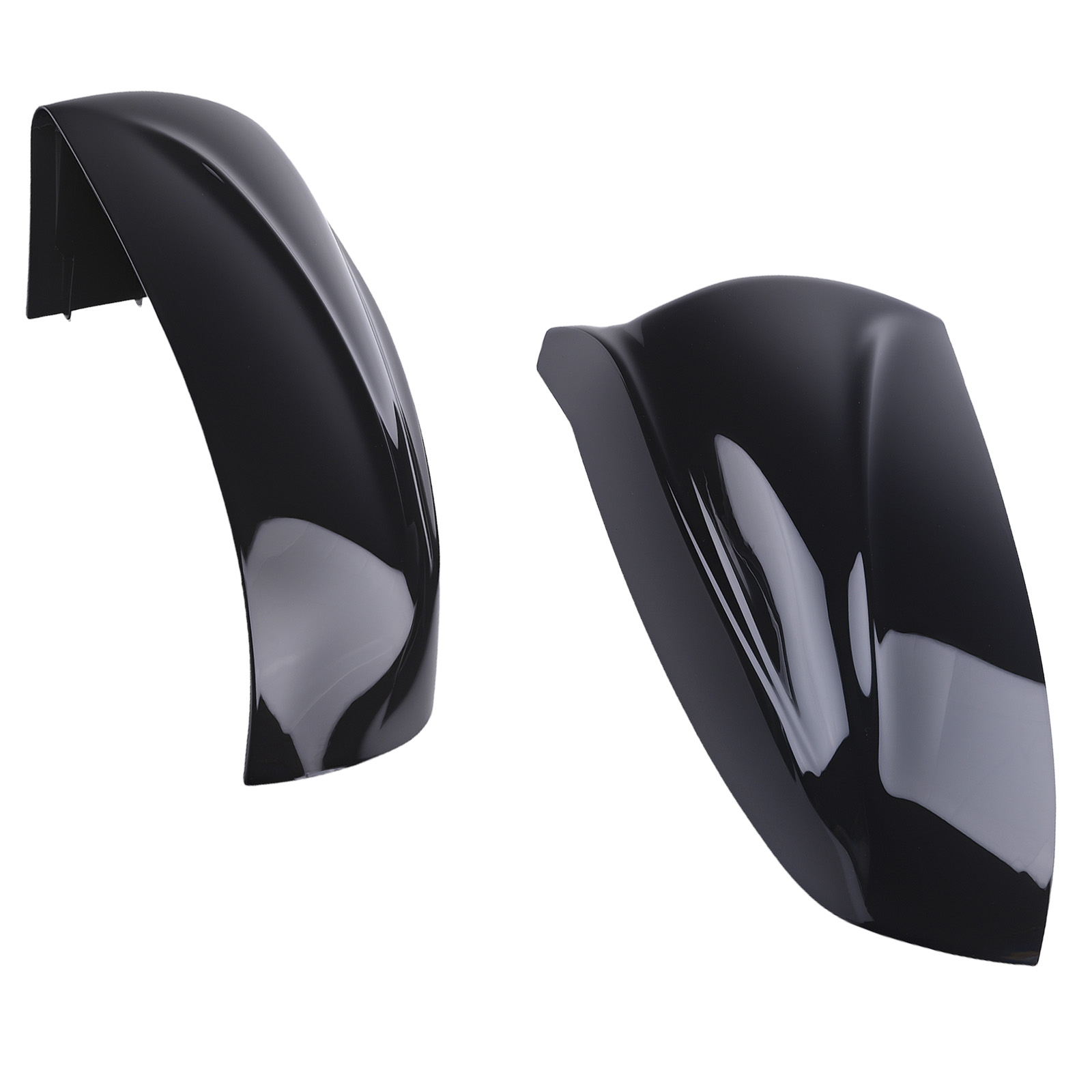 Wing Mirror Cover Caps for BMW X5 E70 X6 E71 07-13 51162182697 Black ABS 2pcs