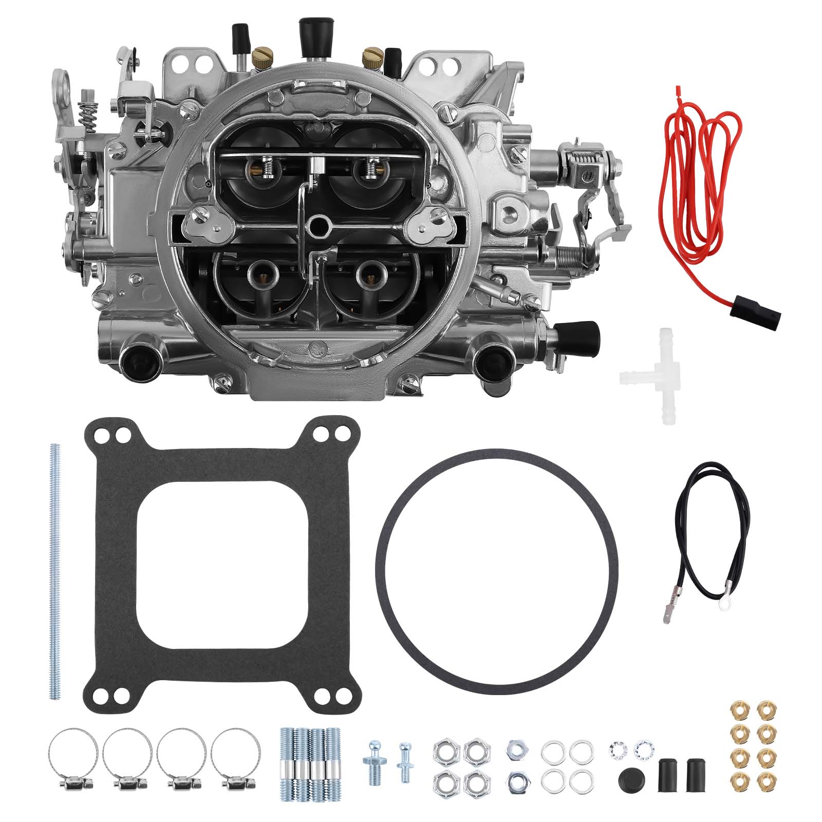 4 Barrel Carburetor Carb w/ Manual Choke For Performer 1407 750CFM Square Bore