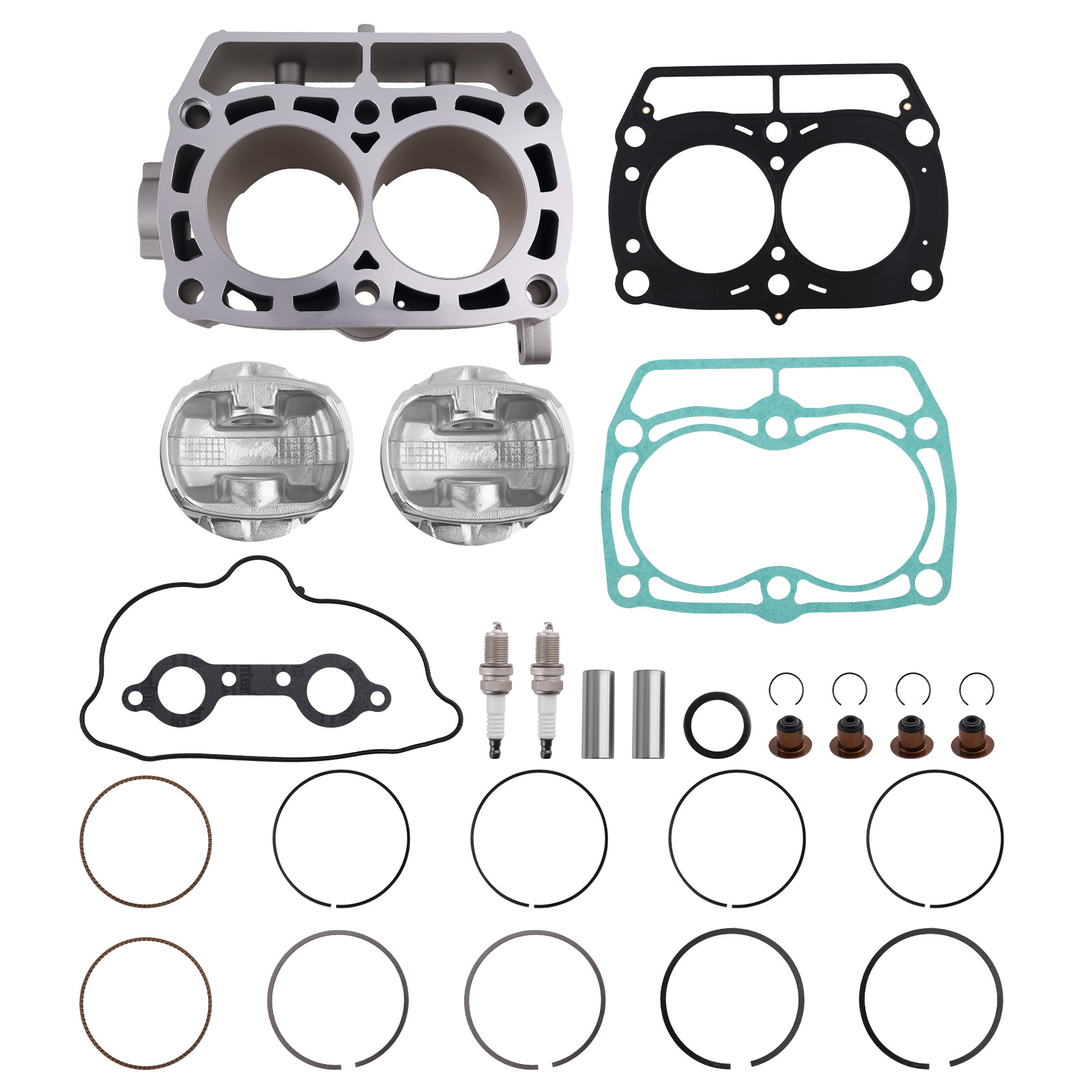 Cylinder Piston Gasket Top End Rebuild Kit for Polaris RZR Sportsman 800 EFI New
