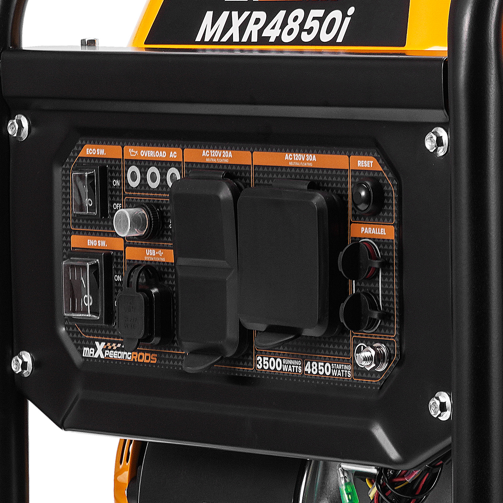 4850 Watt  Inverter Generator Gas Powered Equipment for RV Travel Home Backup