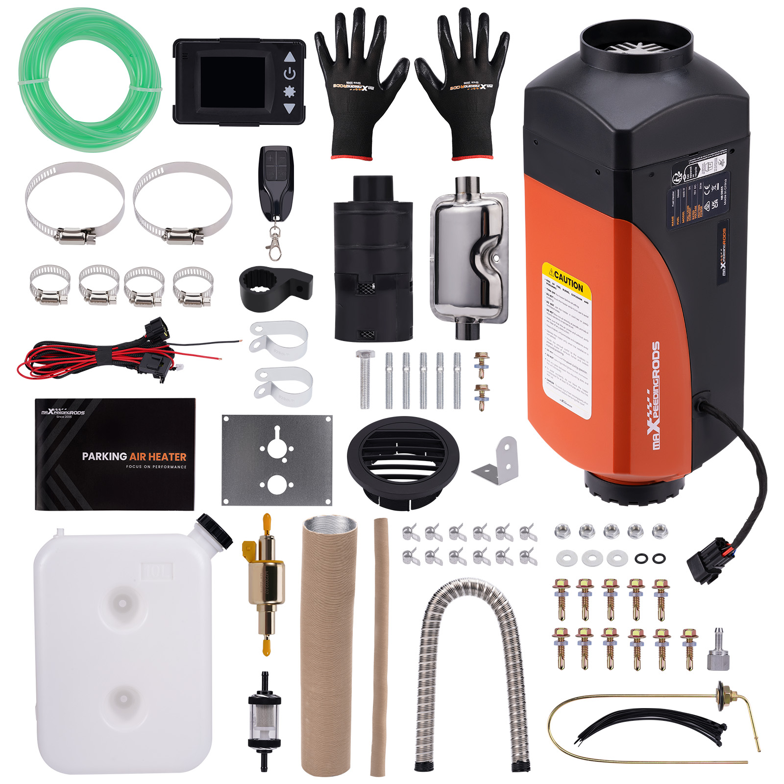 Air Diesel Heater 12V 8KW Switch Thermostat for Car Van RV Motorhome Trucks Boat