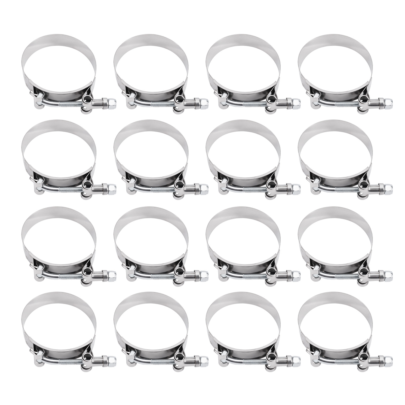 Aluminum 2.5inch 64mm Turbo Intercooler Piping Kit Pipe Hose with Clamps New