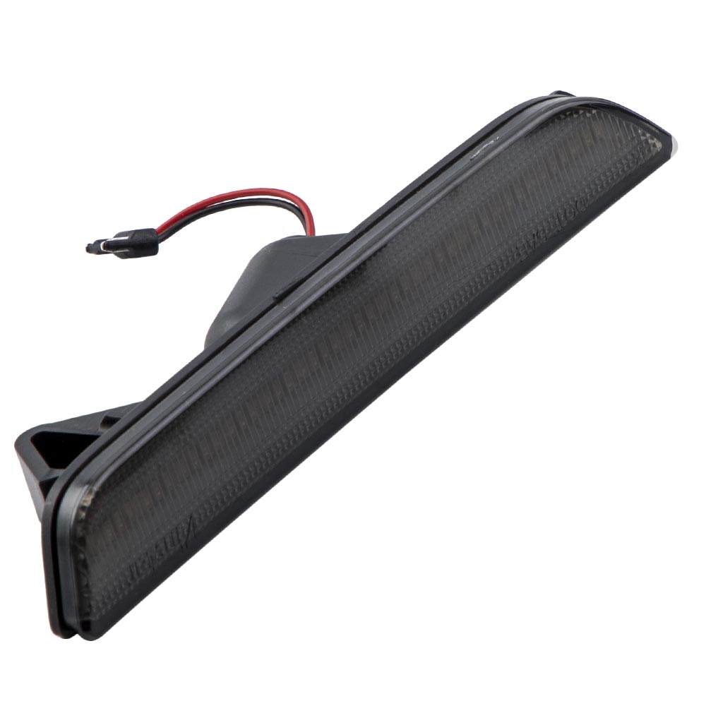 Black 4pcs Front Rear LED Side Marker Light Lamp For Ford Mustang 2010-2014