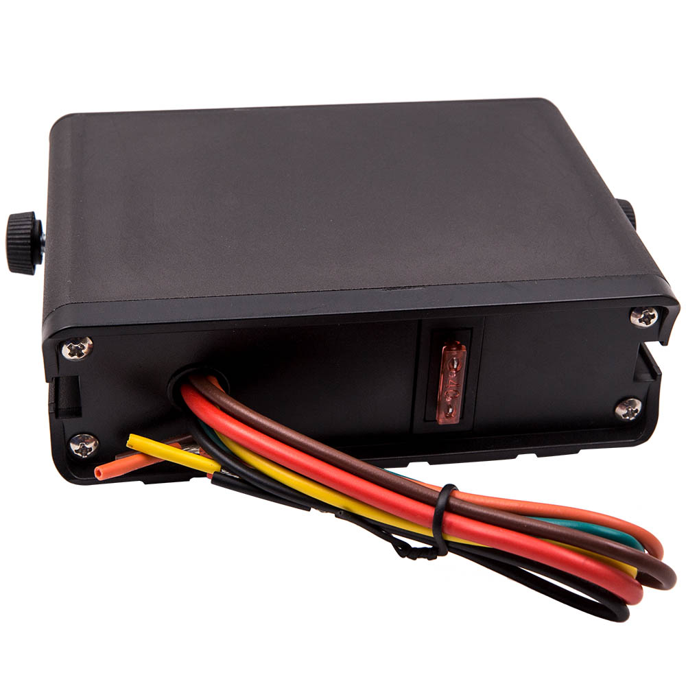 1 Set 40A Rocker Switch Box Emergency Strobe Light 12V 4Gang