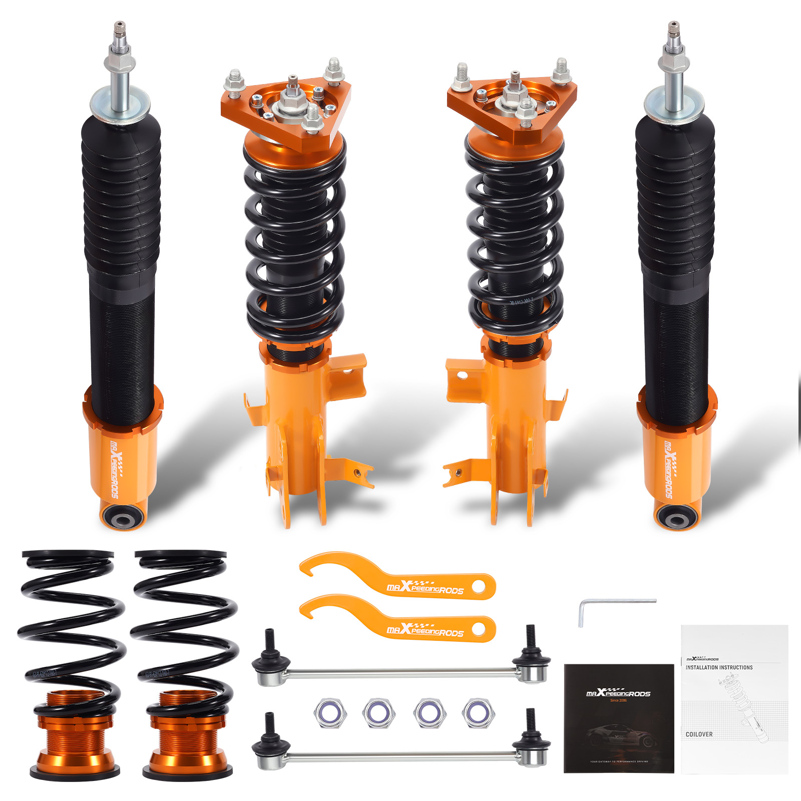 Complete Coilover Shock Kit For Honda Civic FB2 FG3 Coupe 4 door Sedan 2012-2015