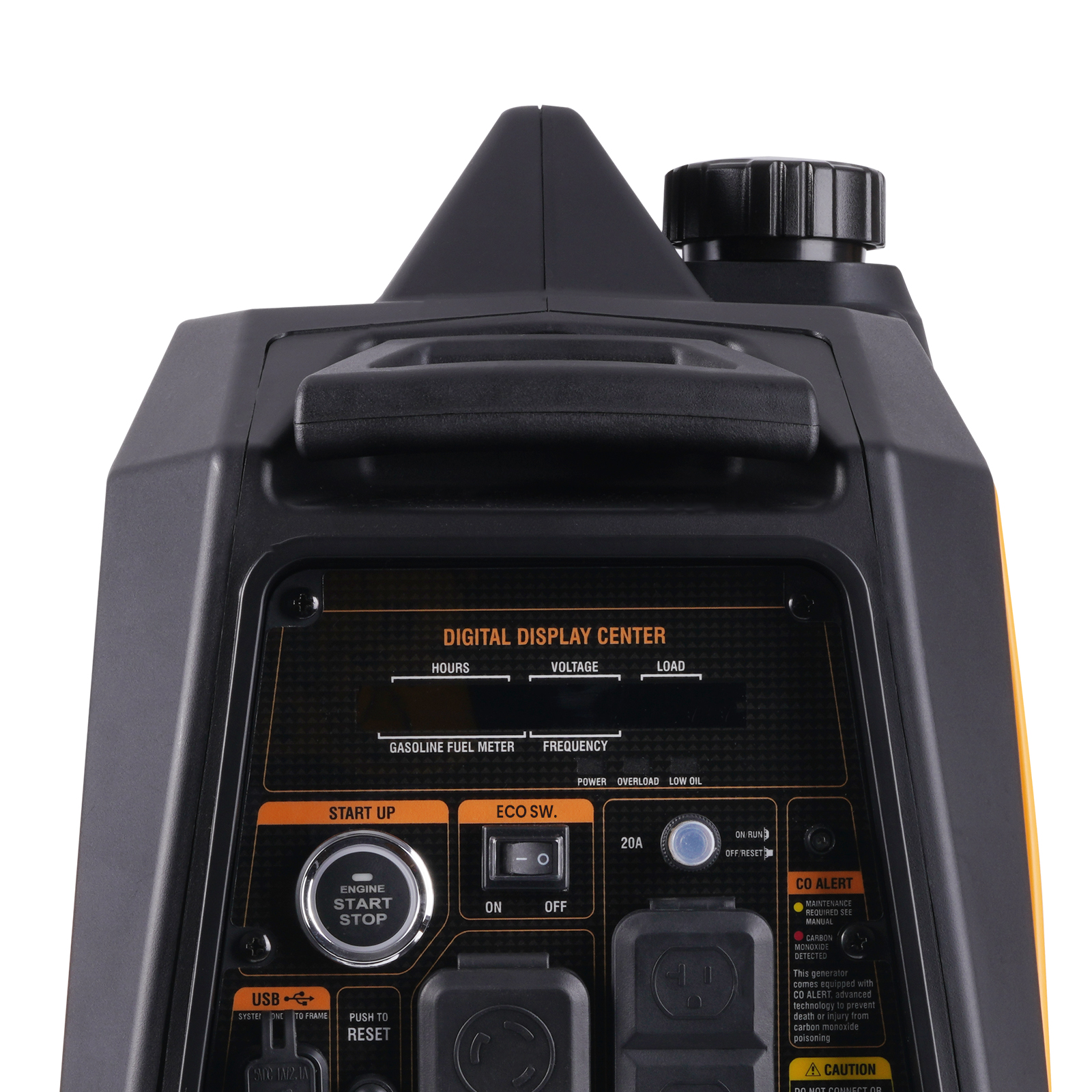 3200 Watt Portable Gasoline LPG Inverter Generator Quiet Dual Fuel Parallel