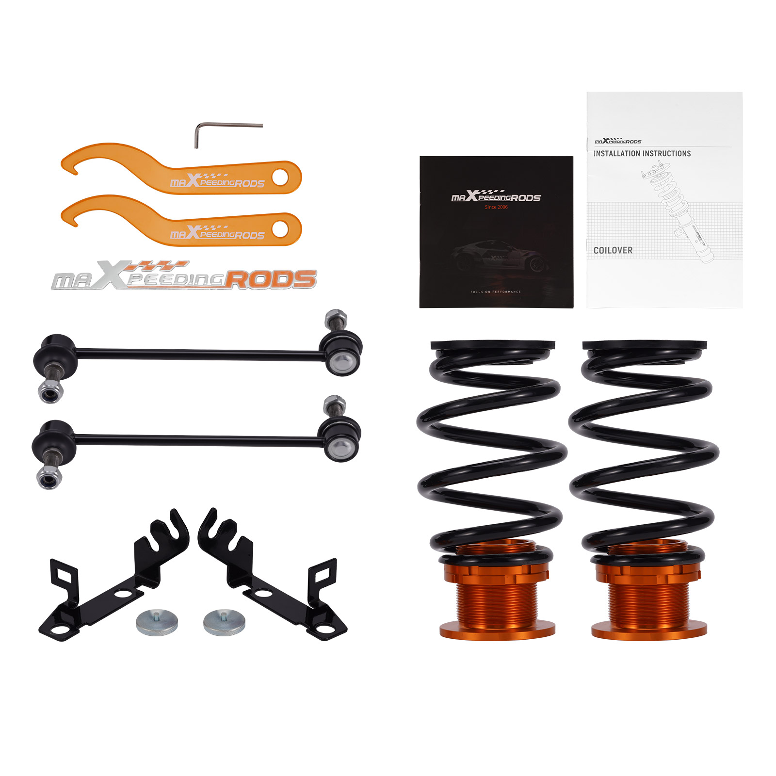 Complete Coilover Shock Kit For Chevrolet Cobalt Base/LS/LT/LTZ/Sport/SS 05-10