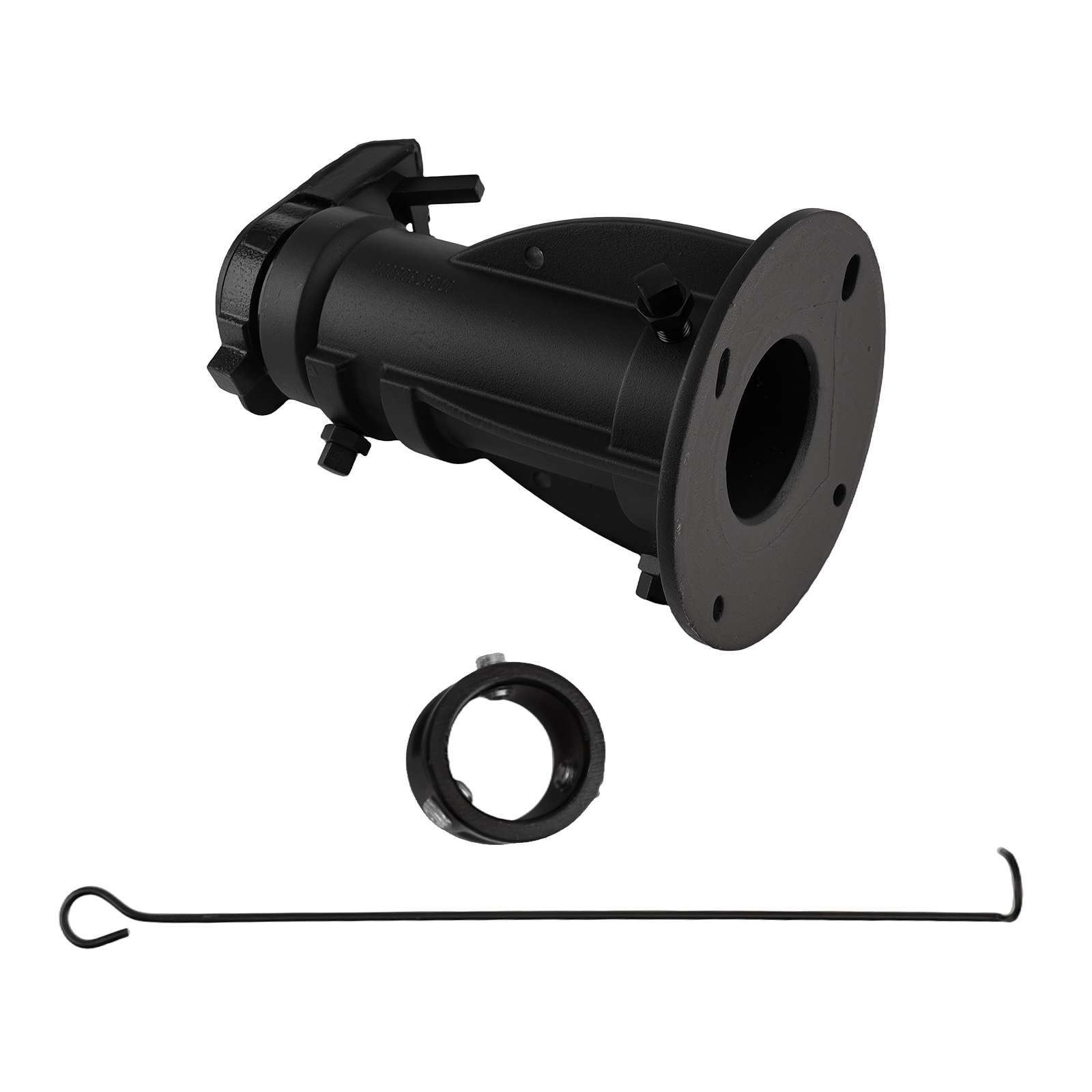 Adjustable Height 5th Wheel to Gooseneck Adapter for C5G1216 12-16 inch 20K lbs