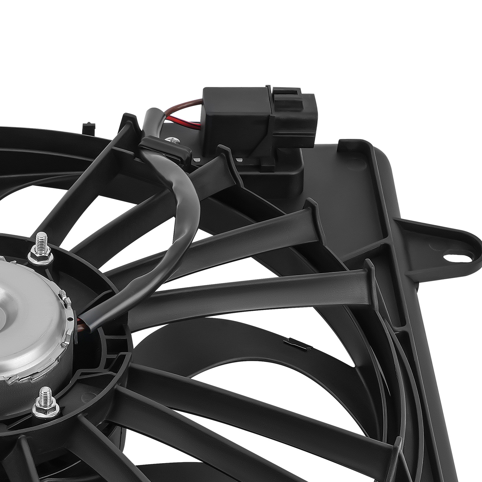 Cooling Fan Assembly for Jeep Wrangler JK V6 3.8L 2007-11 55056642AB 55056642AC