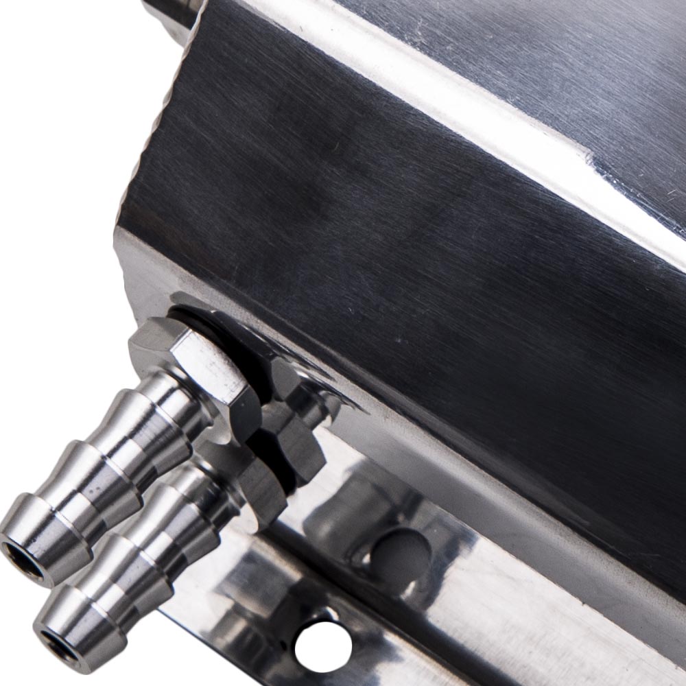 1 litre Aluminum Radiator Coolant Overflow Bottle Reservoir Recovery Water Tank