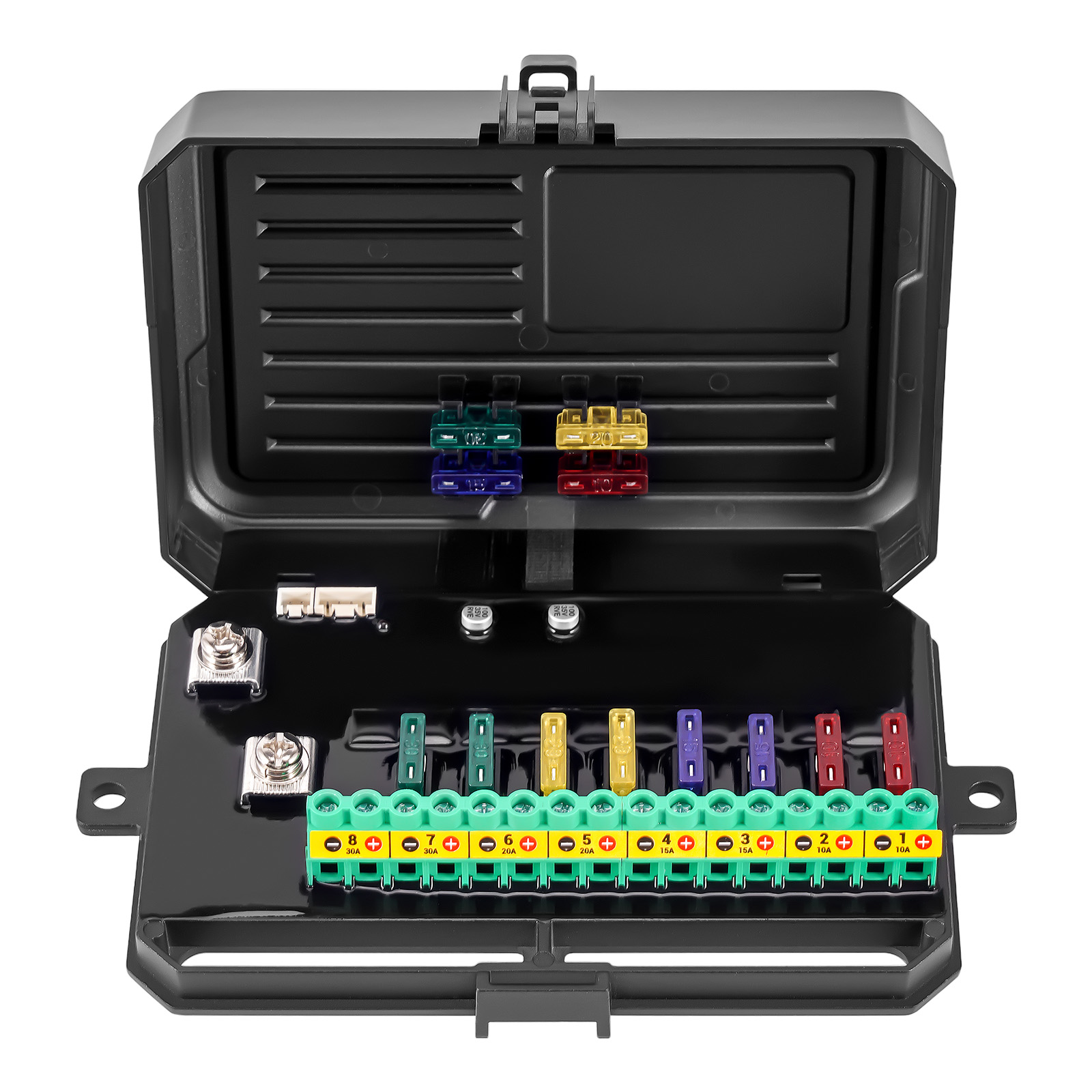 8 Gang LED Switch Panel For Universal Truck SUV Boat Touch Control 4 Modes 60A