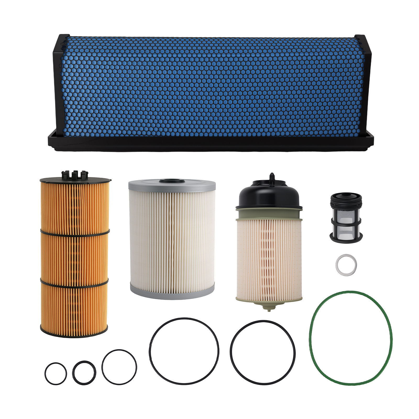Air & Oil & Fuel Filter Kit For Detroit Diesel Engine DD13 DD15 DD16 5839FS19915