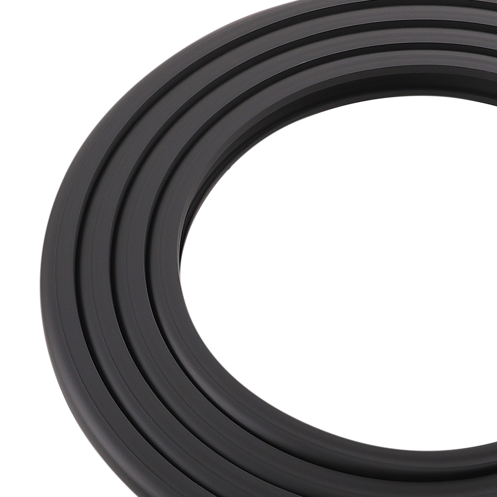 Black D-Seal RV Slide Out Seal for Slide-Out System 018-312-EKD Rubber