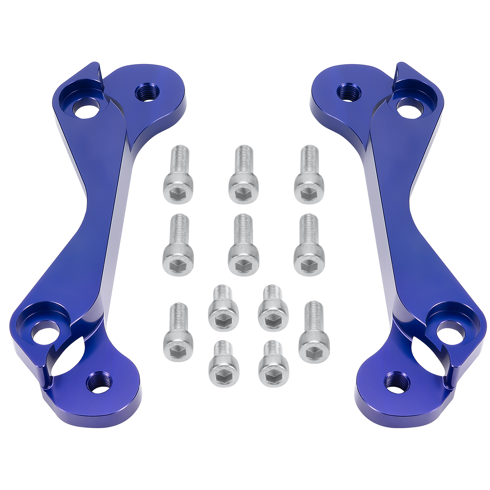 Pair Brake Caliper Adapter Rear for Subaru Impreza WRX 2002 2003 2004 2005