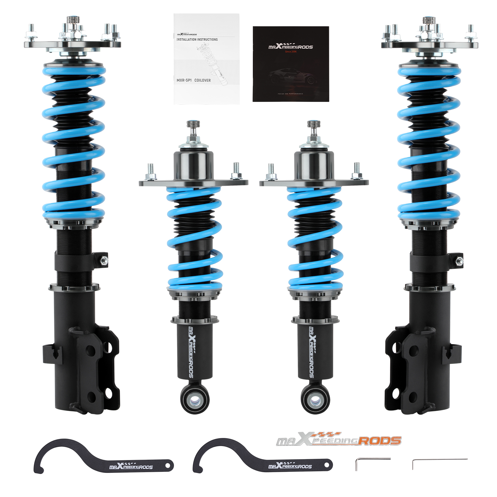 Coilovers For Honda CRV CR-V 2007 2008 2009 2010 2011 Coil Spring Shocks Struts