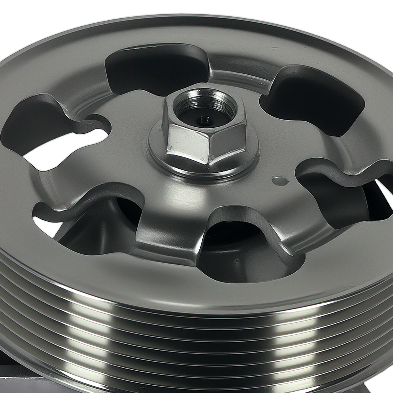 Front Power Steering Pump With Pulley for Honda Accord 2.4L 2003-05 56110RAAA01