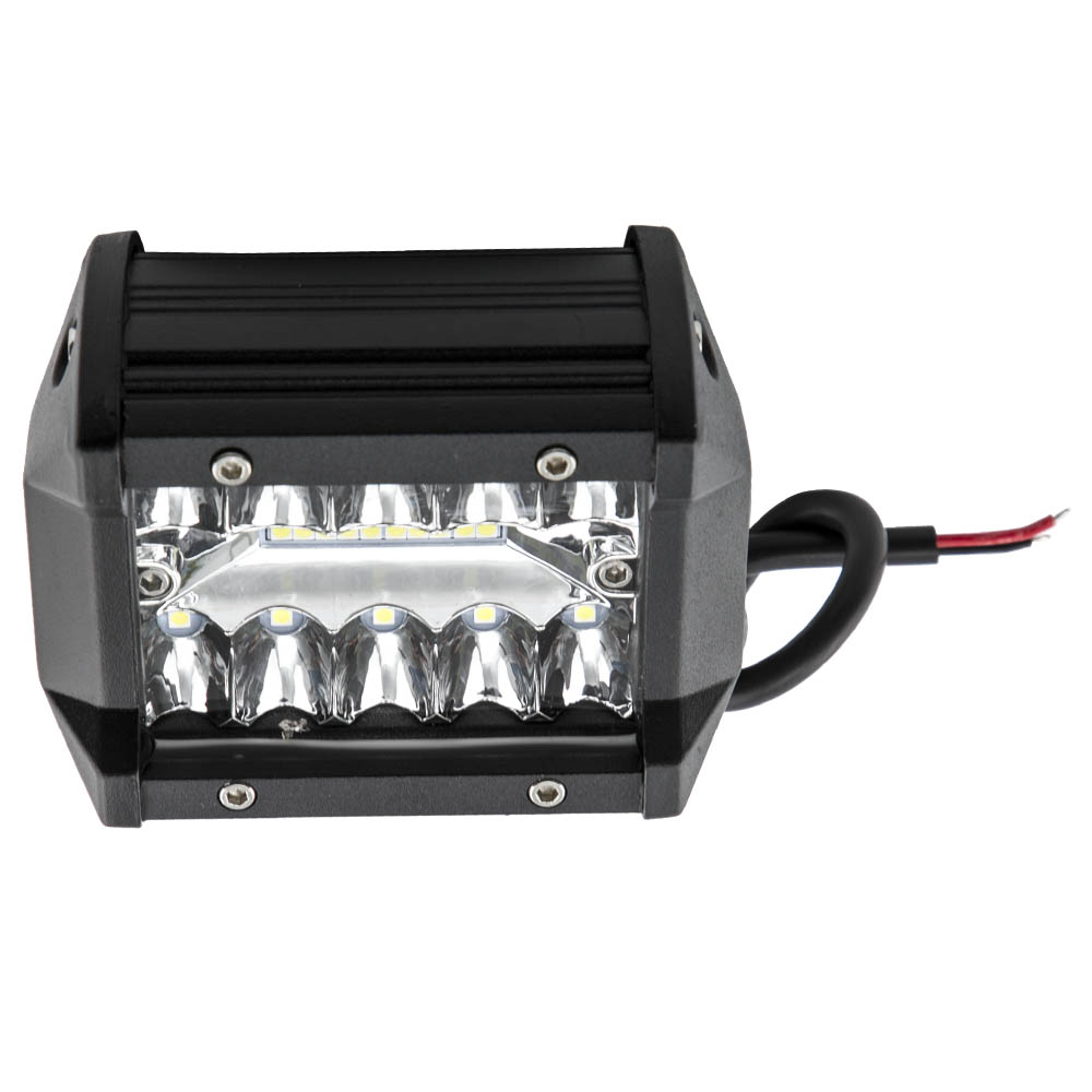 Front Radiator & Firewall Side 20''+ 4'' Combo Beam LED Light Bar Kit for Pickup