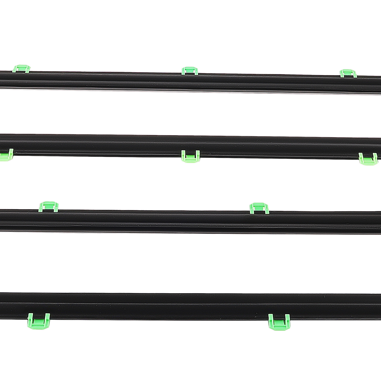 4Pcs Window Belt for Honda CR-V 2007-2011 Door Weatherstrips Waterproof ABS
