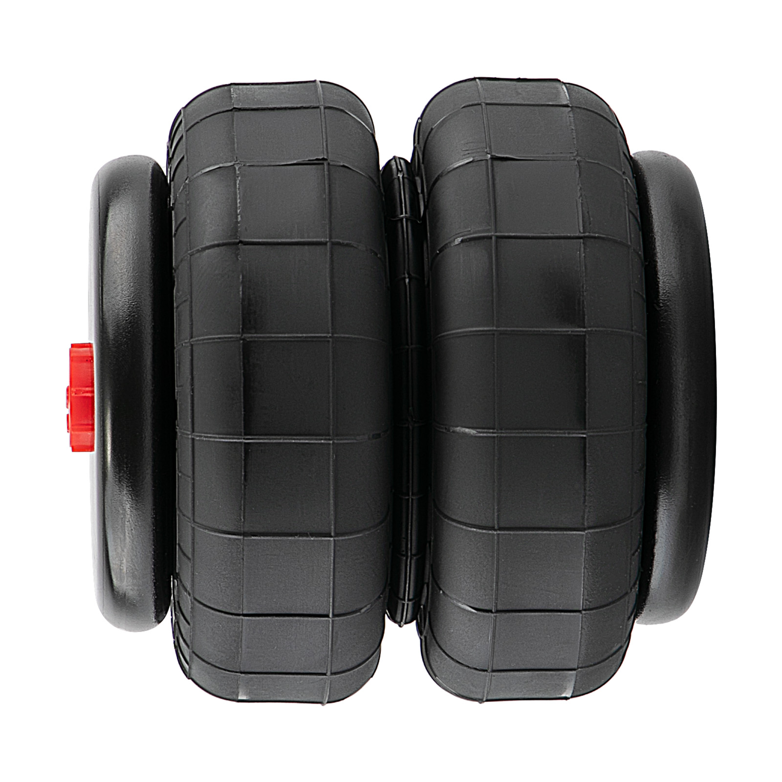 2x Air Ride Suspension Air Spring Bag Double Bellows Single 1/2npt port