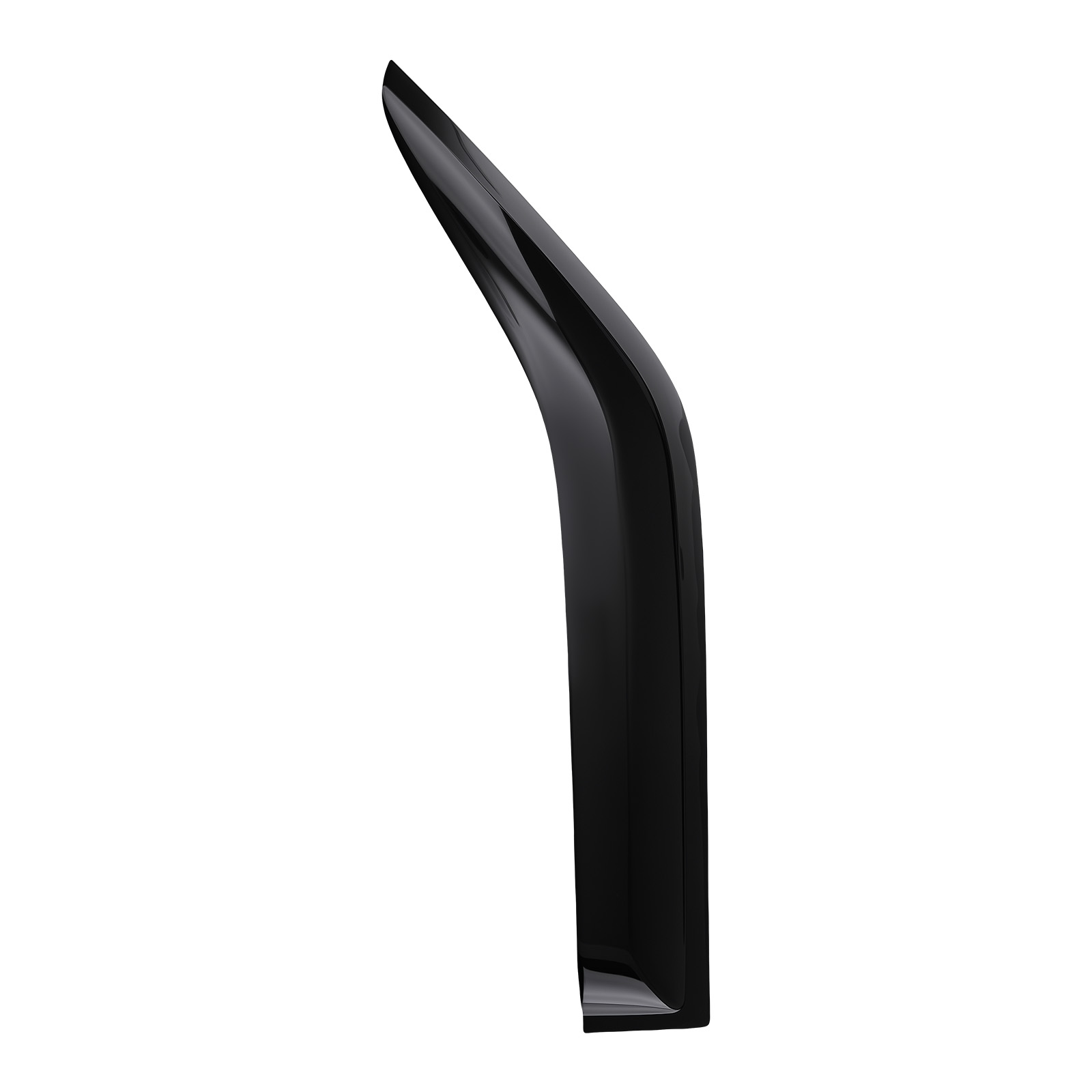 Acrylic Window Weather Shields for Toyota Hiace 1990-2005 2Pcs Black
