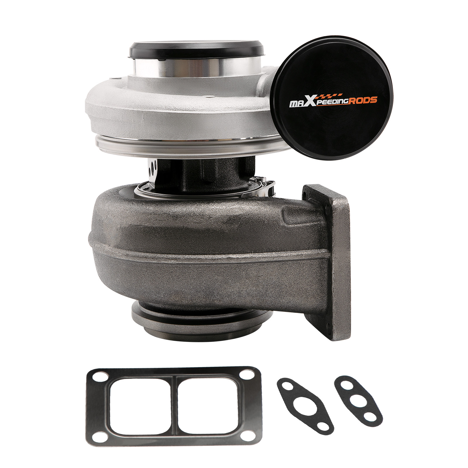 Universal T6 Flange Turbo Turbocharger V-Band Twin Scroll Turbo 1.32 Turbine A/R