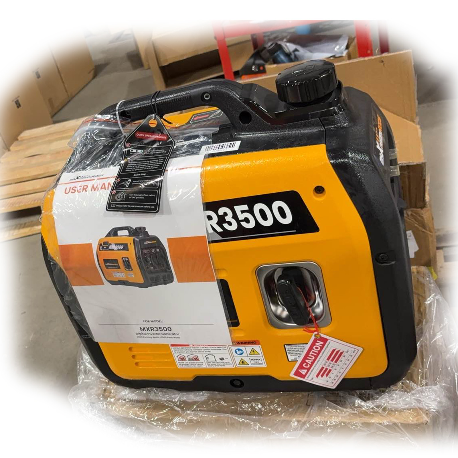 Inverter Generator Portable 3500 Watt Gasoline  for RV Home Camping returned