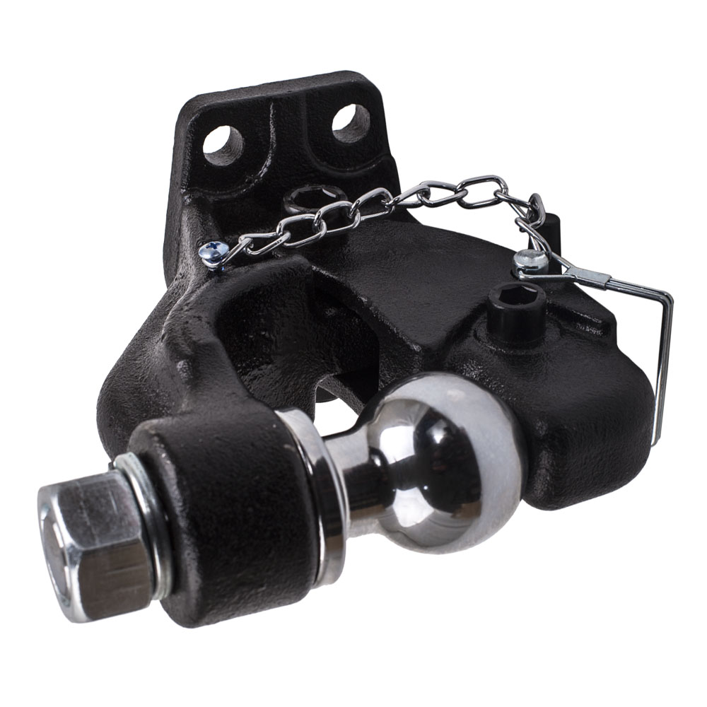 8000kg Pintle hook with combination 50mm tow ball rated 3500kg HITCH