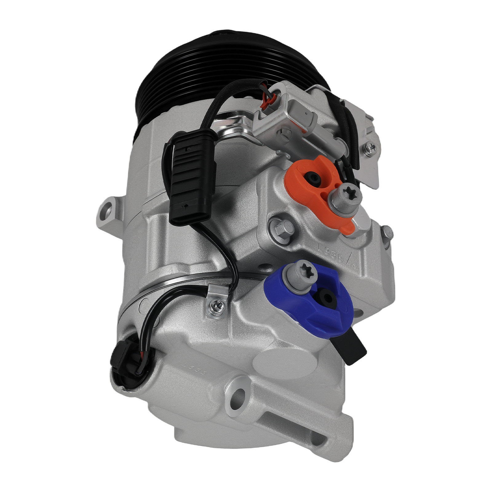 AC A/C Compressor with 7-Groove Pulley For Mercedes-Benz X166 W166 GL350 4Pin