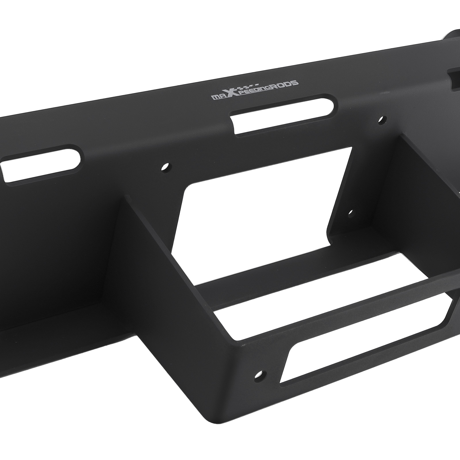 Black Front Winch Bracket for GMC Sierra 1500 Silverado 99-07 2WD/4WD