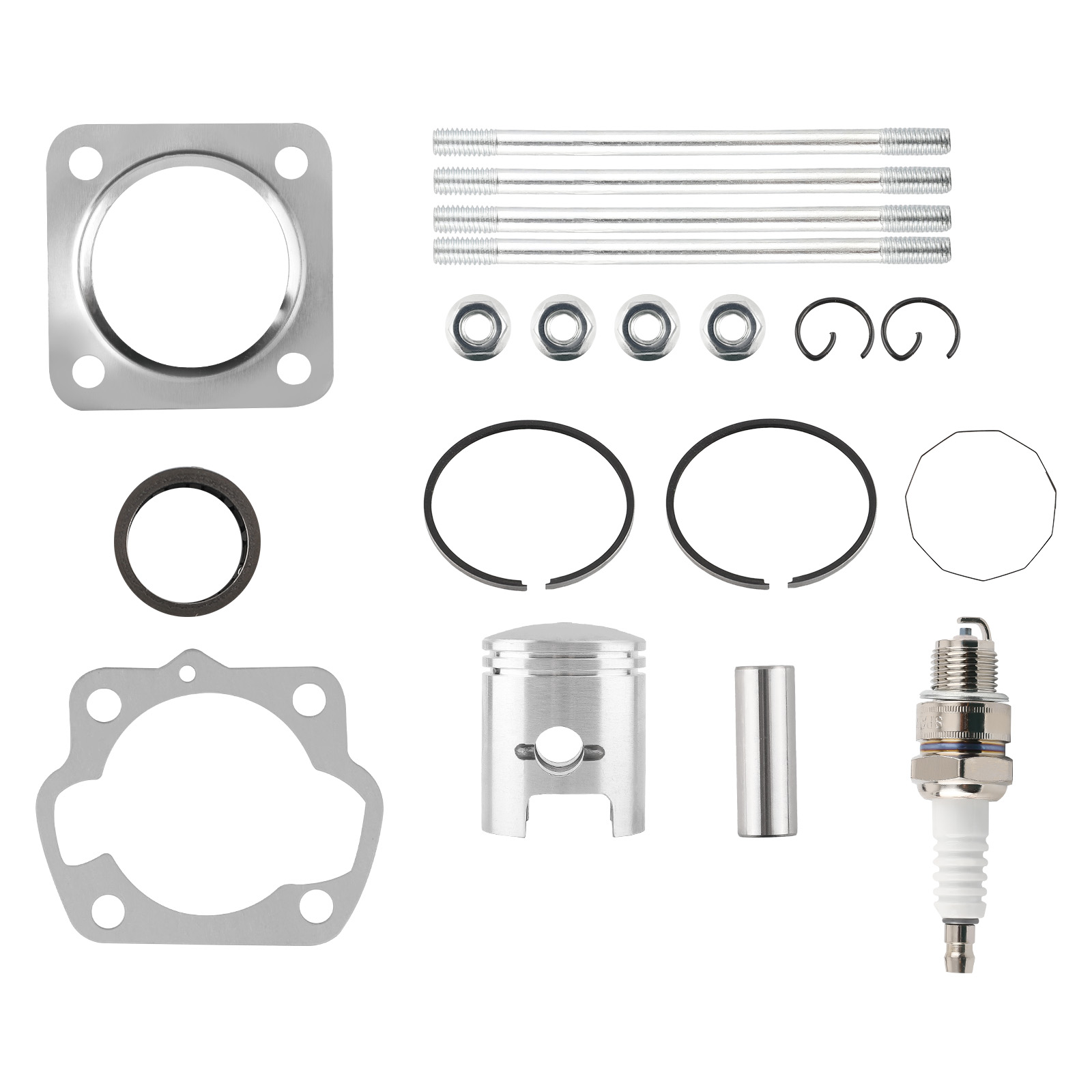 Complete Top End Kit for Suzuki LT50 JR50 LT-A50 1984-2006 OEM 11210-04012-0F0