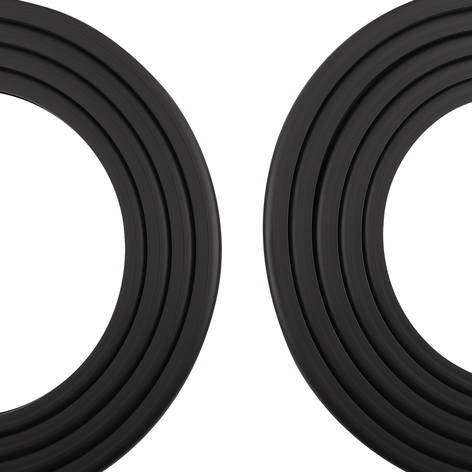 Black D-Seal RV Slide Out Seal for Slide-Out System 018-312-EKD Rubber